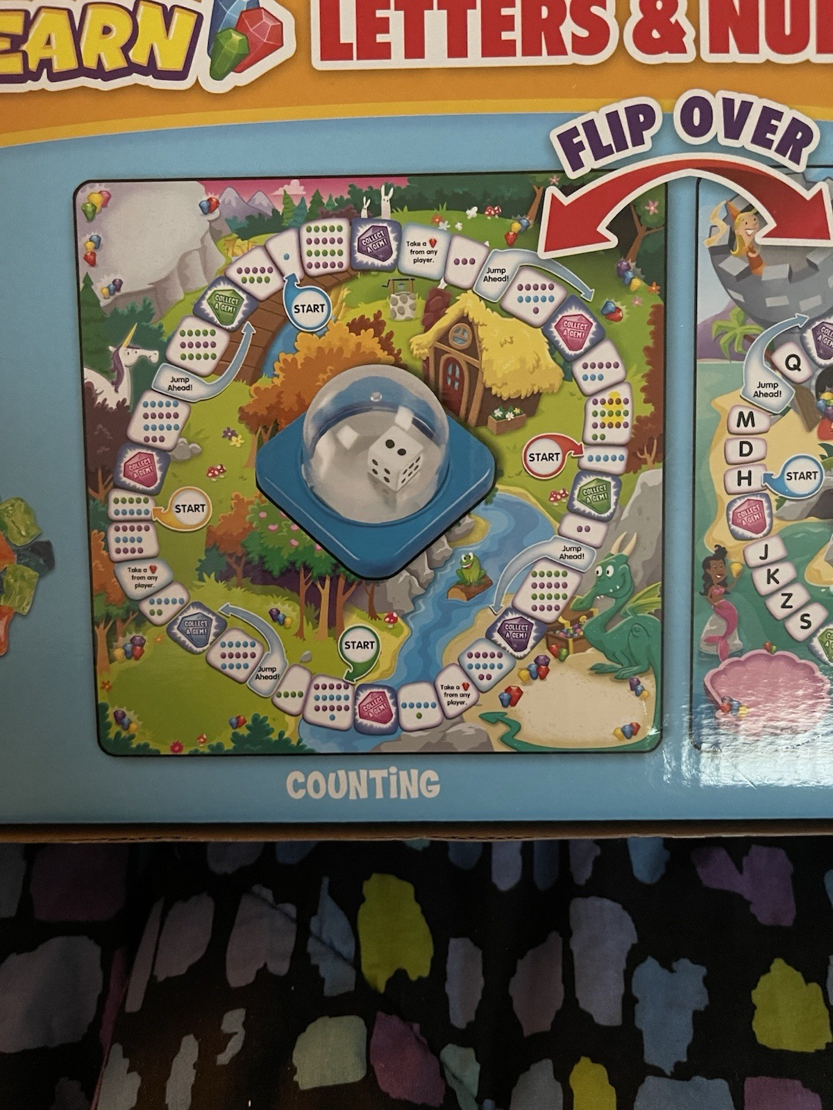 Lakeshore Pop & Learn Letters Numbers Game HH695 Learning Game NEW