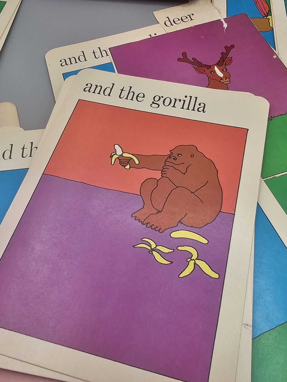 An Animal Shufflebook Cards Richard Hefter Martin Stephen Moskof 1971 49 Cards*