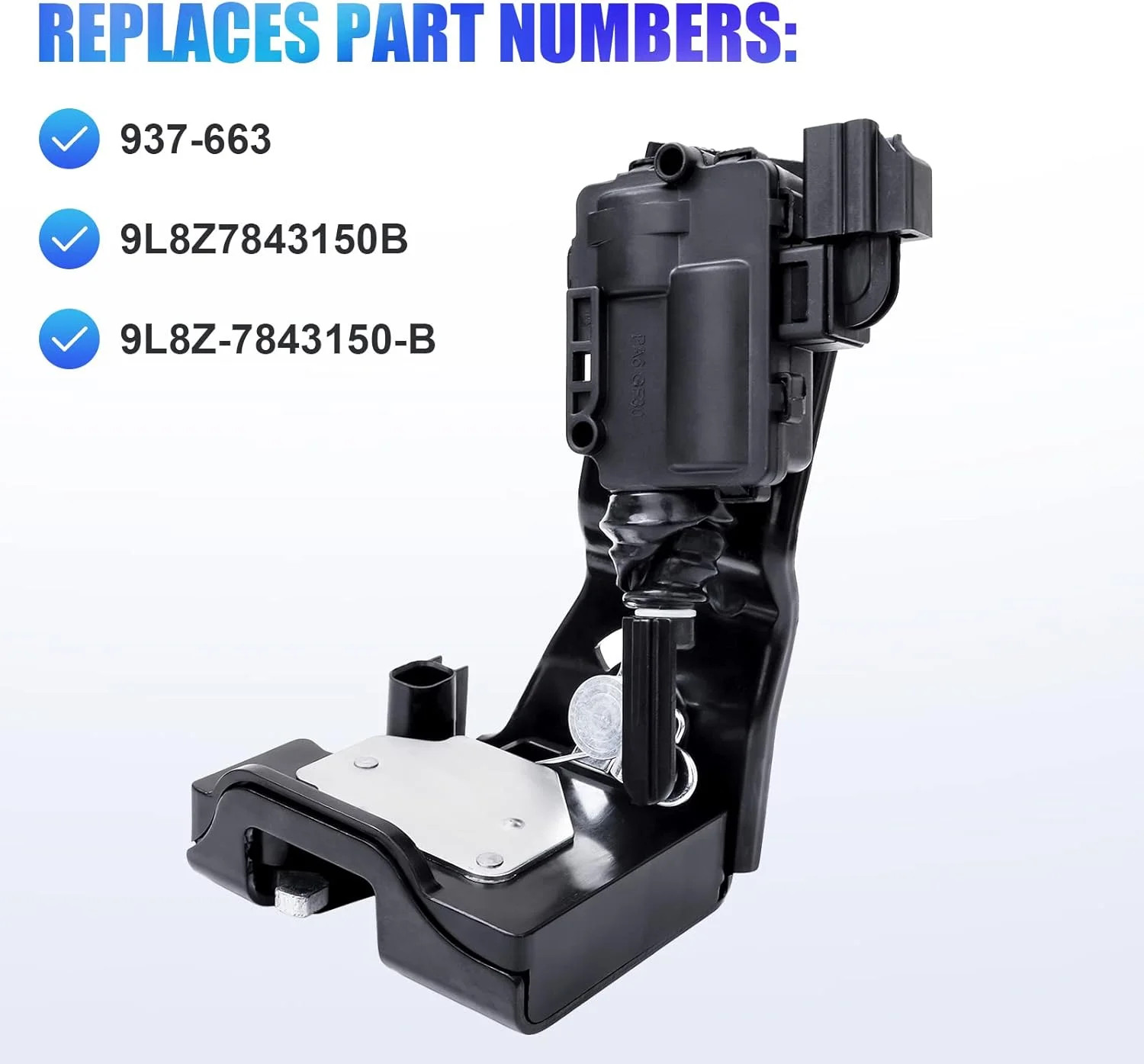 Rear Liftgate Door Lock Actuator Tailgate Latch Actuator Replacement for Ford Es