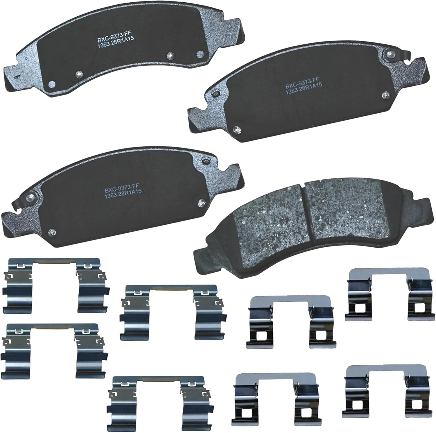 Bendix Premium SBC1363 Ceramic Front Brake Pads for select Cadillac Escalade, ES