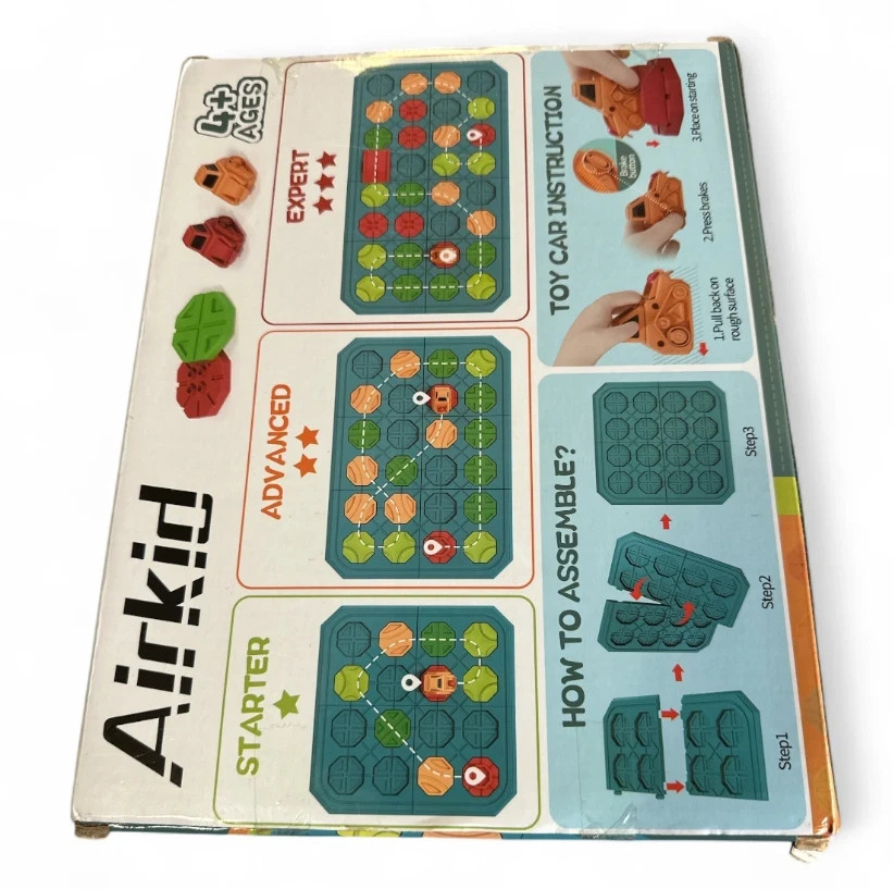 Airkid Puzzle Board Game Educational Toy 3D Maze Logic Challenge 4+ Kids