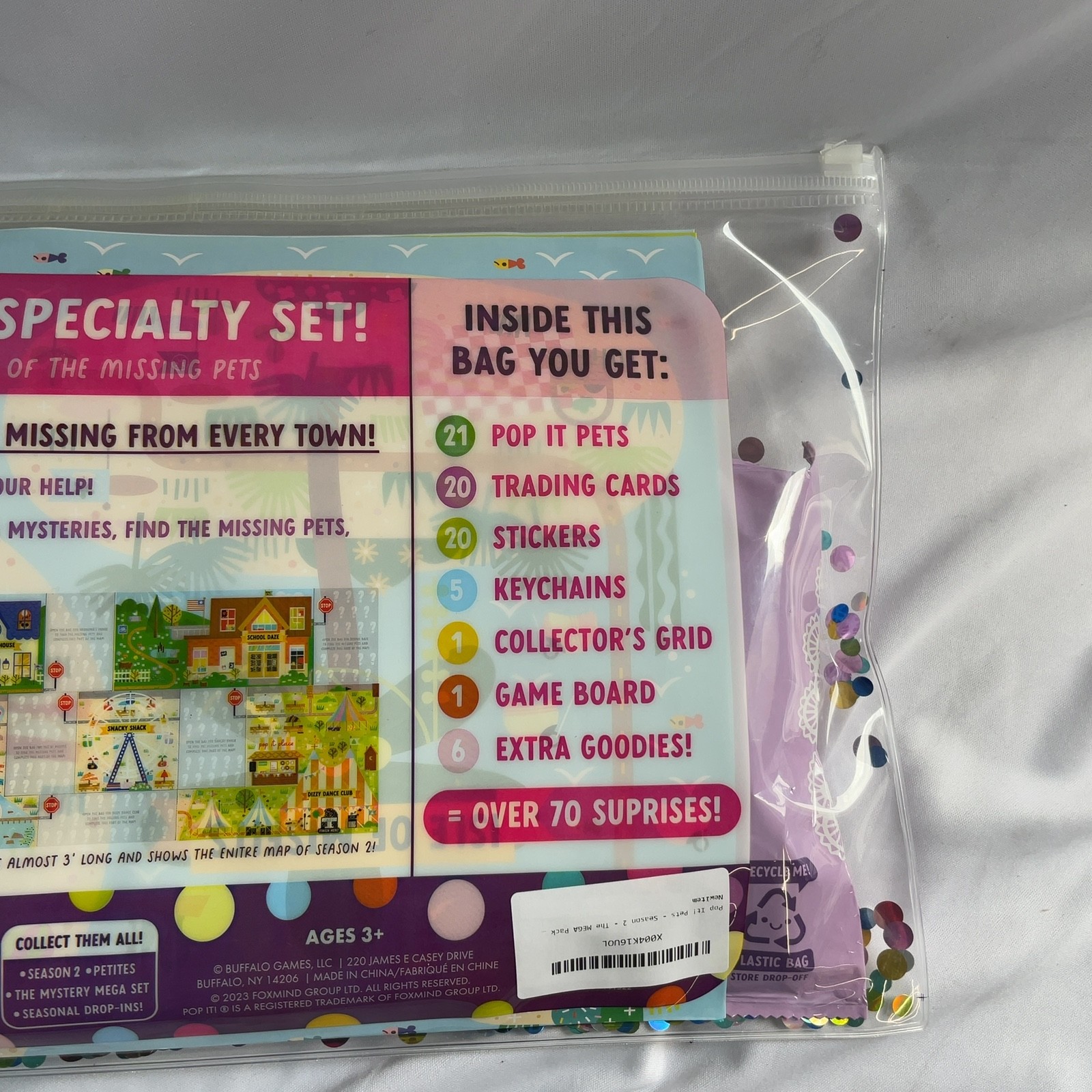 Pop It! Pets Mega Mystery Set Case of the Missing Pets