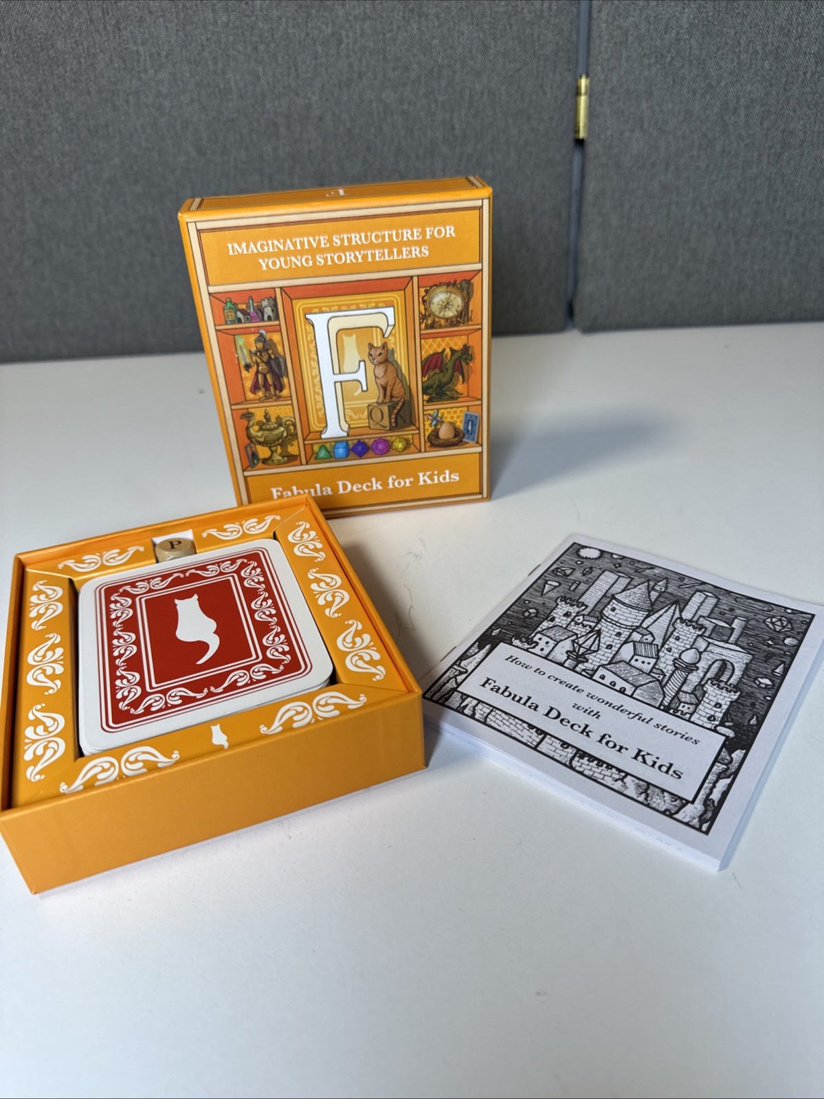 Fabula Deck for Kids Educational & Creative Storytelling Cards Complete, Unused