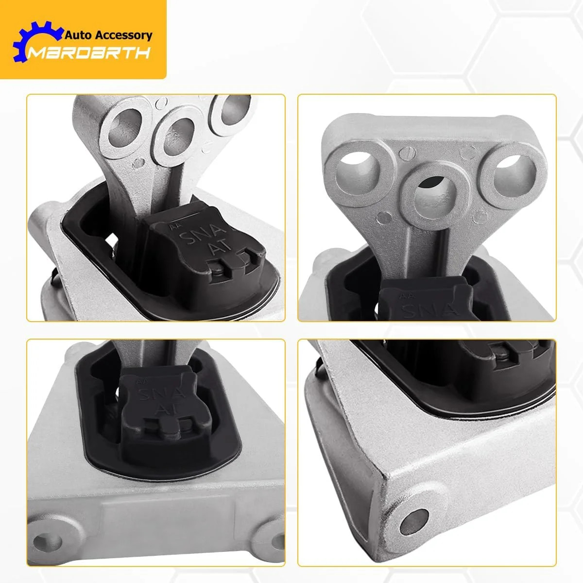 4PC Engine Motor Transmission Mount Kit for 2006-2011 Honda Civic 1.8L Auto | Re