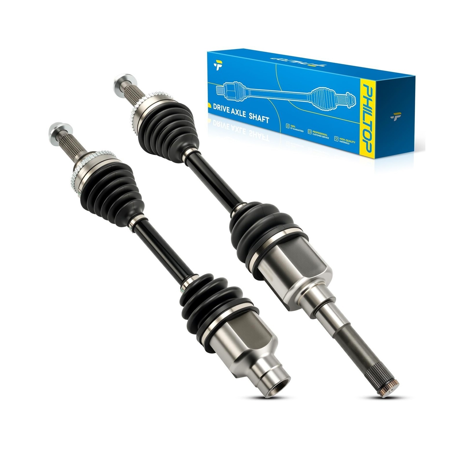 PHILTOP Front CV Axle for Ford Escape 2001-2008, Mazda Tribute 2001-2006 2008…