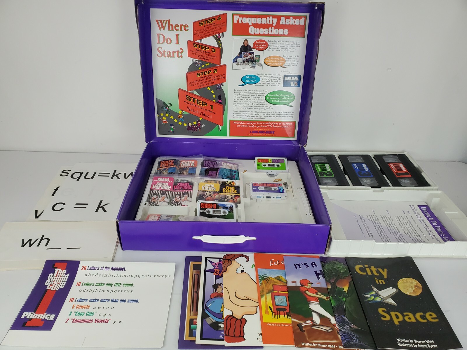 The Phonics Game – A Better Way of Learning – VCR VHS Cassette Tape Educational