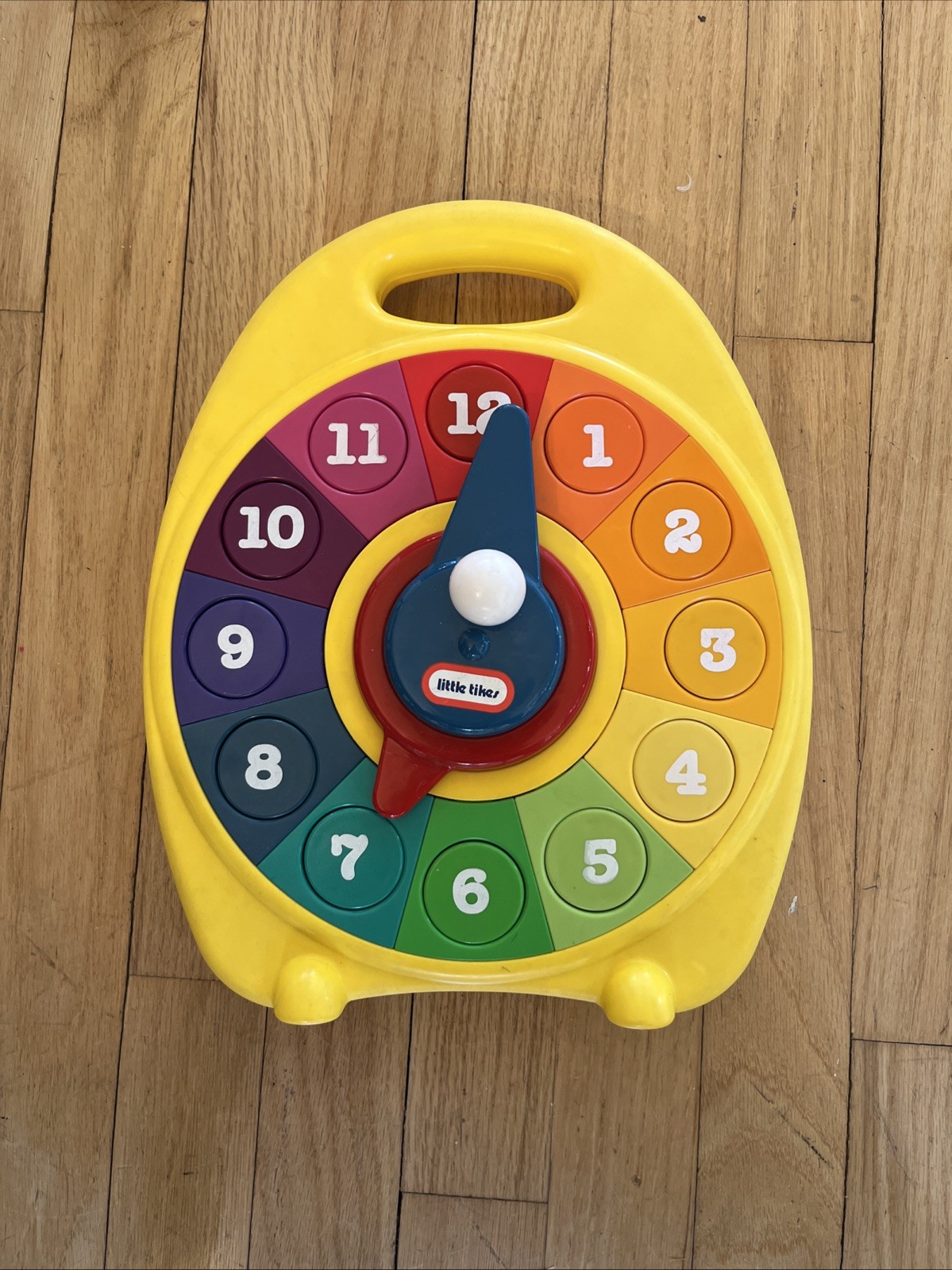 vintage 1992 little tikes play and learn clock toy Complete excellent condition