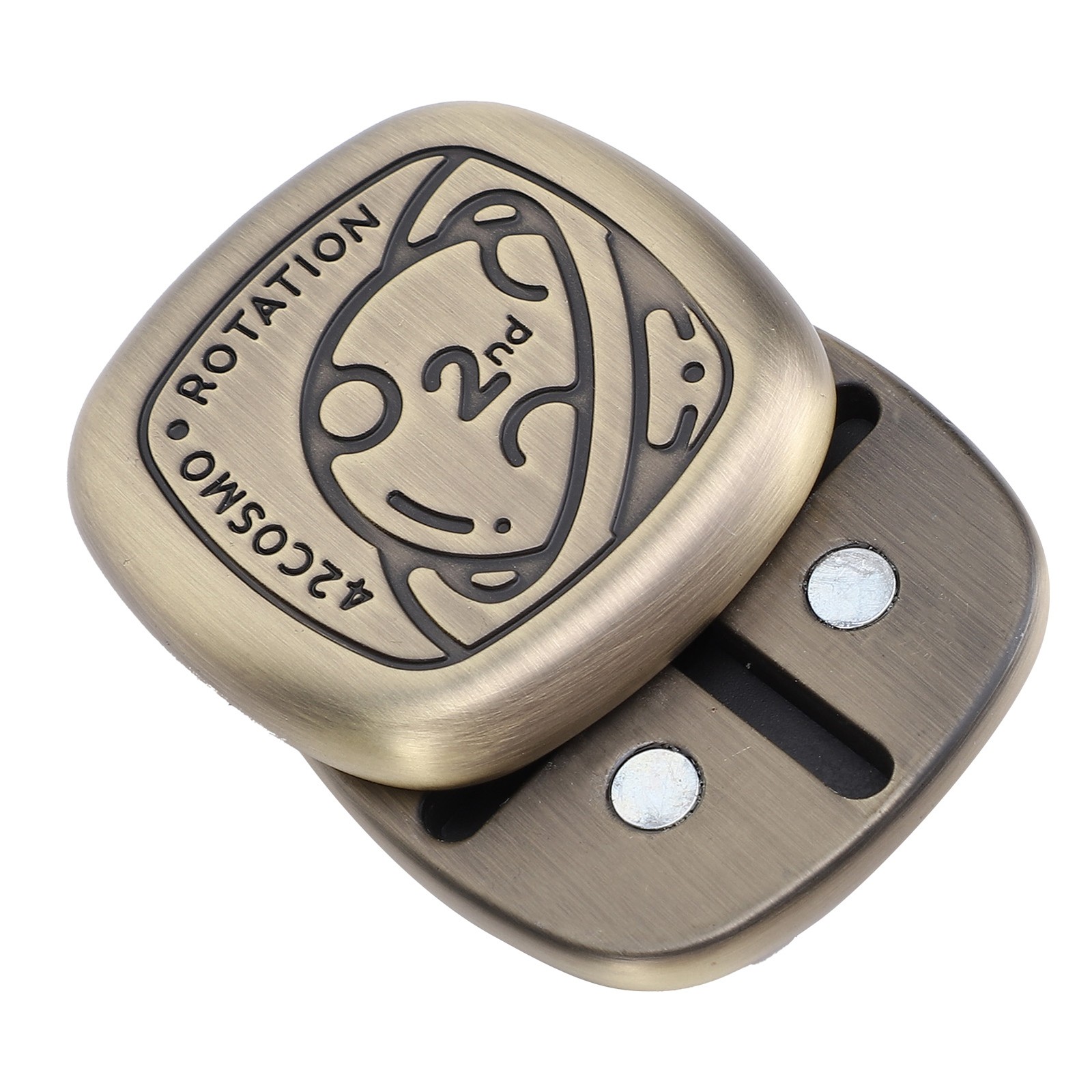Fingertip Slider Four Way Rotating Push Card Metal Magnetic Fingertip Slider