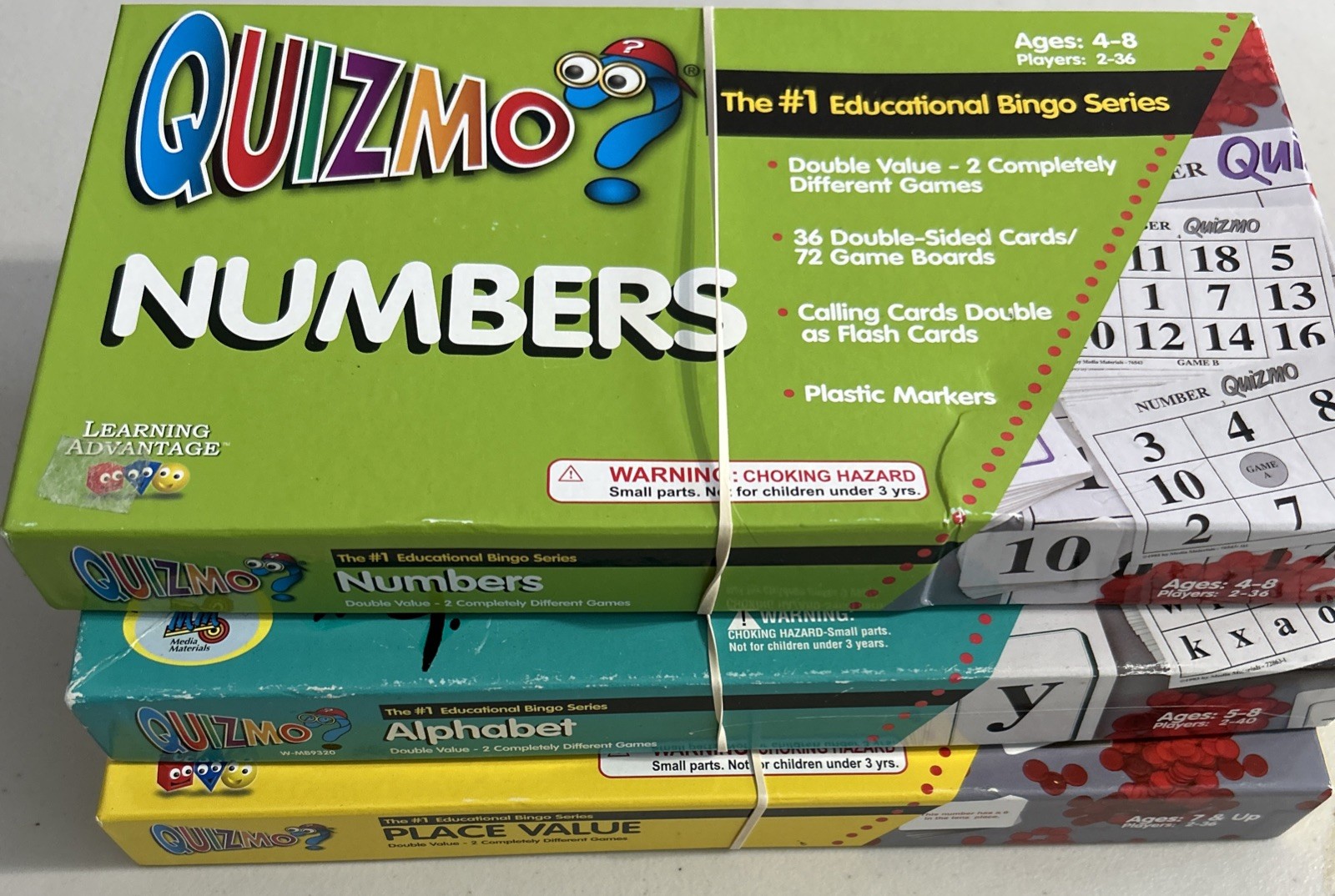 Quizmo? (Bundle) Numbers, Alphabet & Place Value Ages 4 to 10 Educational Games