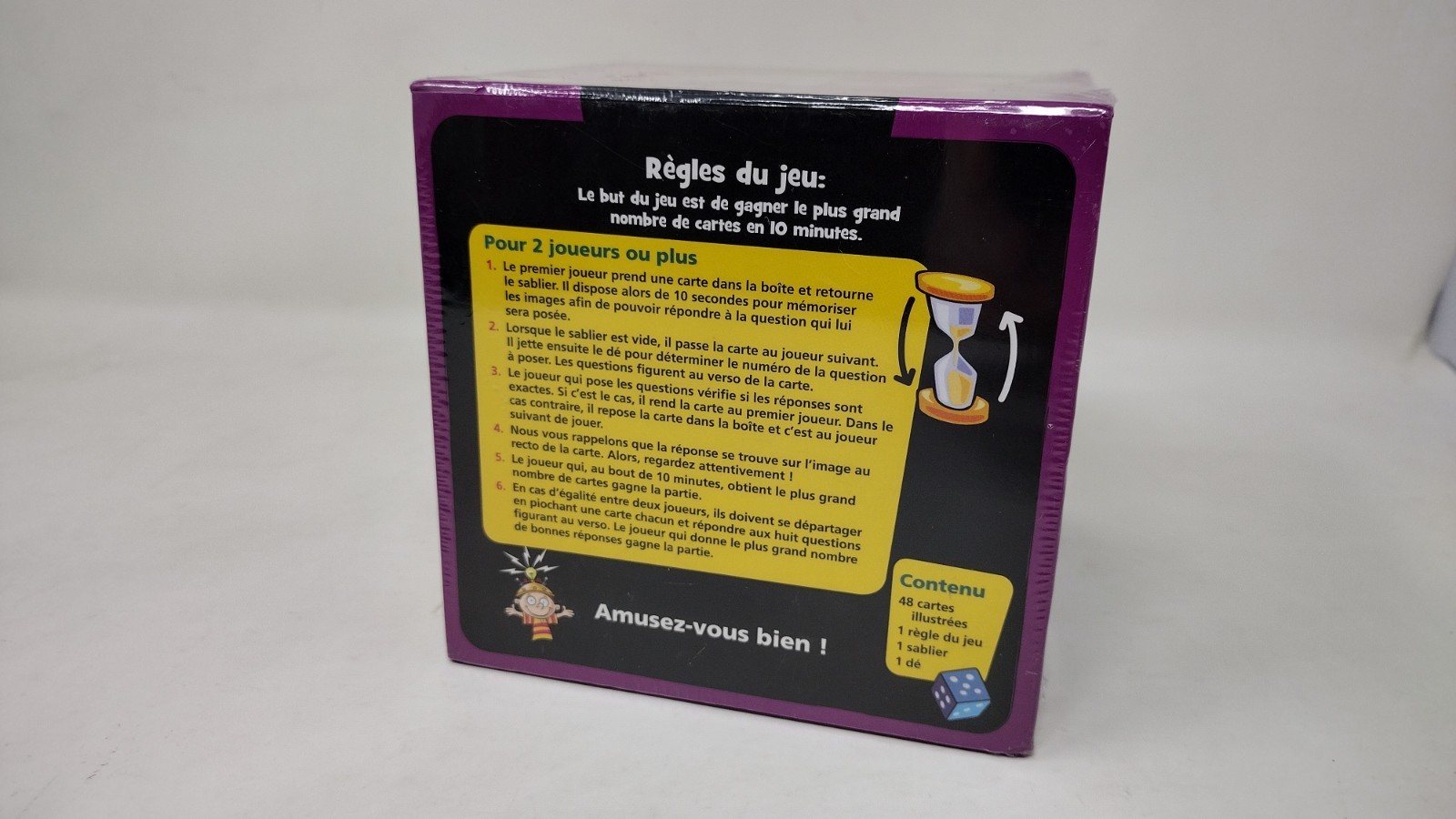 BRAINBOX FRENCH ABC’s NEW BRAIN CHALLENGE CARD GAME