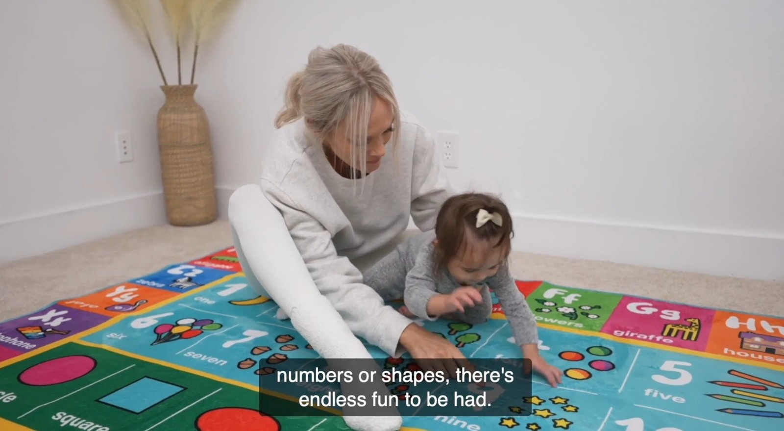 Story Rug 78″ X 58″ Child’s Play Rug with Story Book