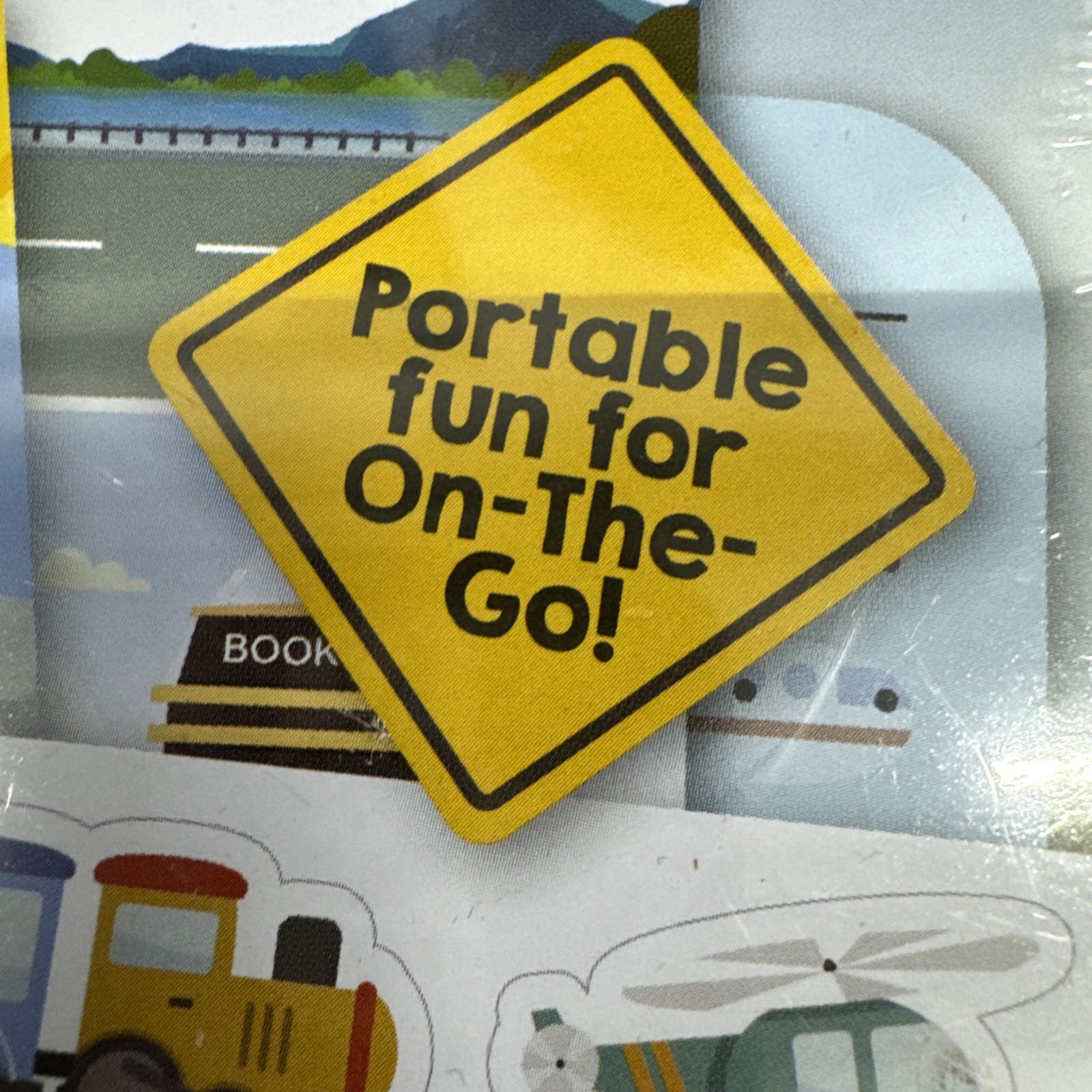 Activities-to-Go Travel Tin ON THE MOVE Coloring Pad and more NEW & SEALED