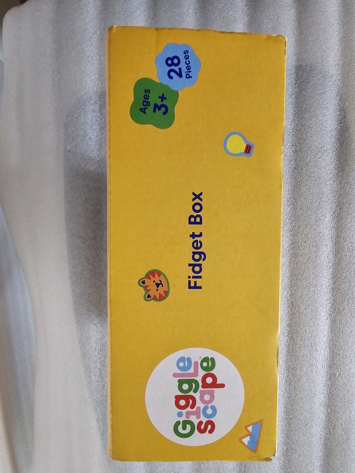 Giggle Scape Fidget Box, Colorful 28 Pieces, Stretch, Twist, Squeeze, Ages 3+