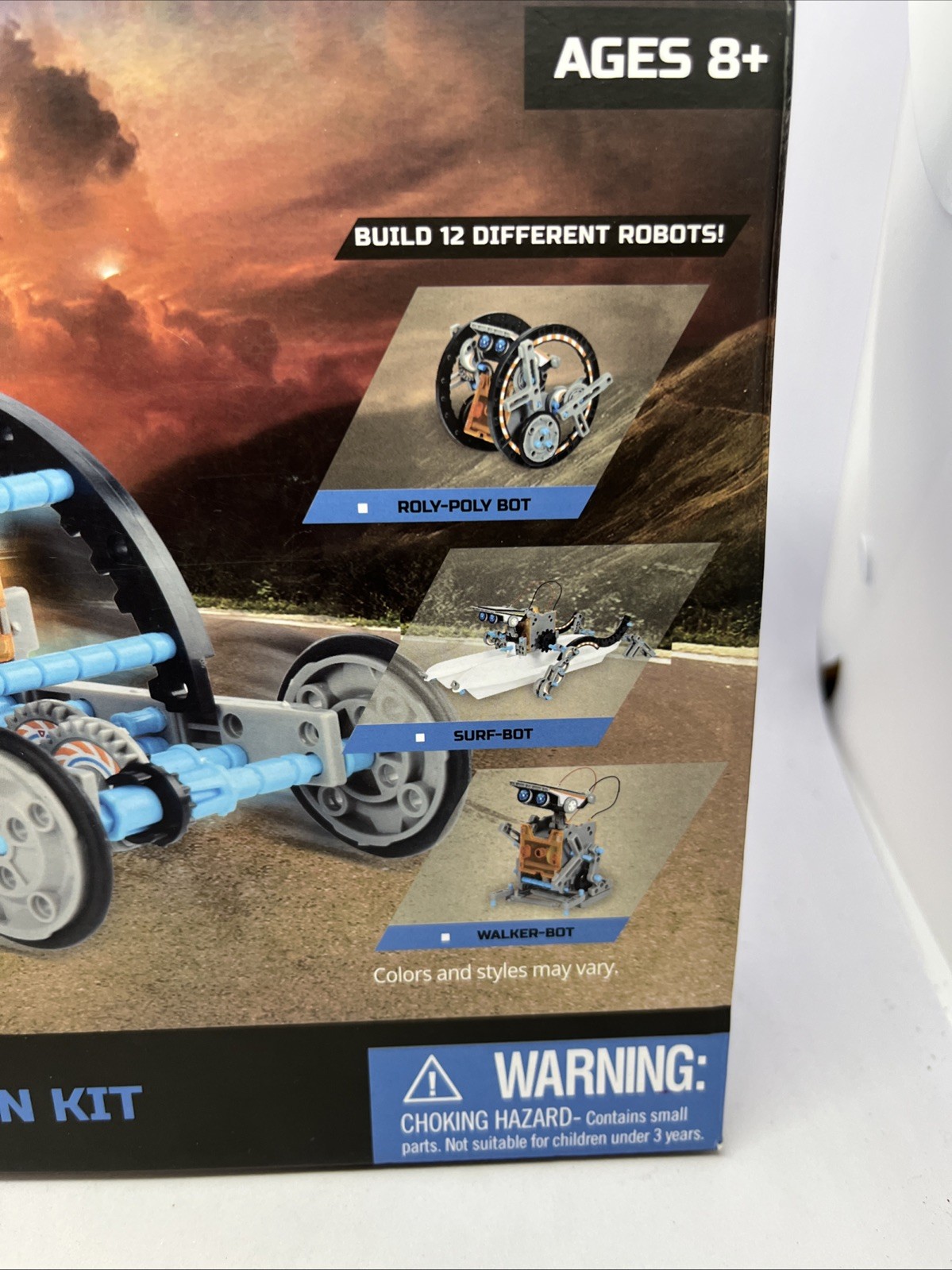 SillBird STEM 12-in-1 190 Piece Education Solar Robot Toy Homeschool Learning