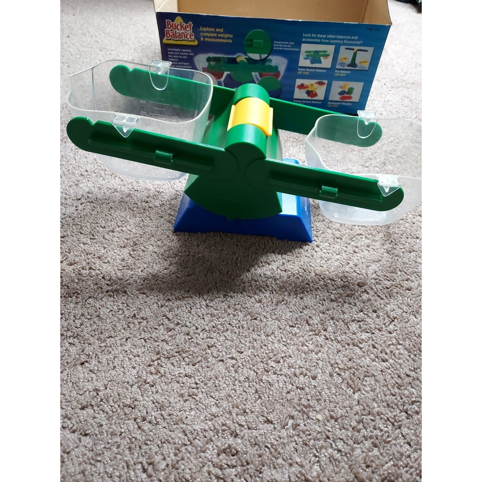 Learning Resources Bucket Balance Teaching Scale Science Math Class homeschool