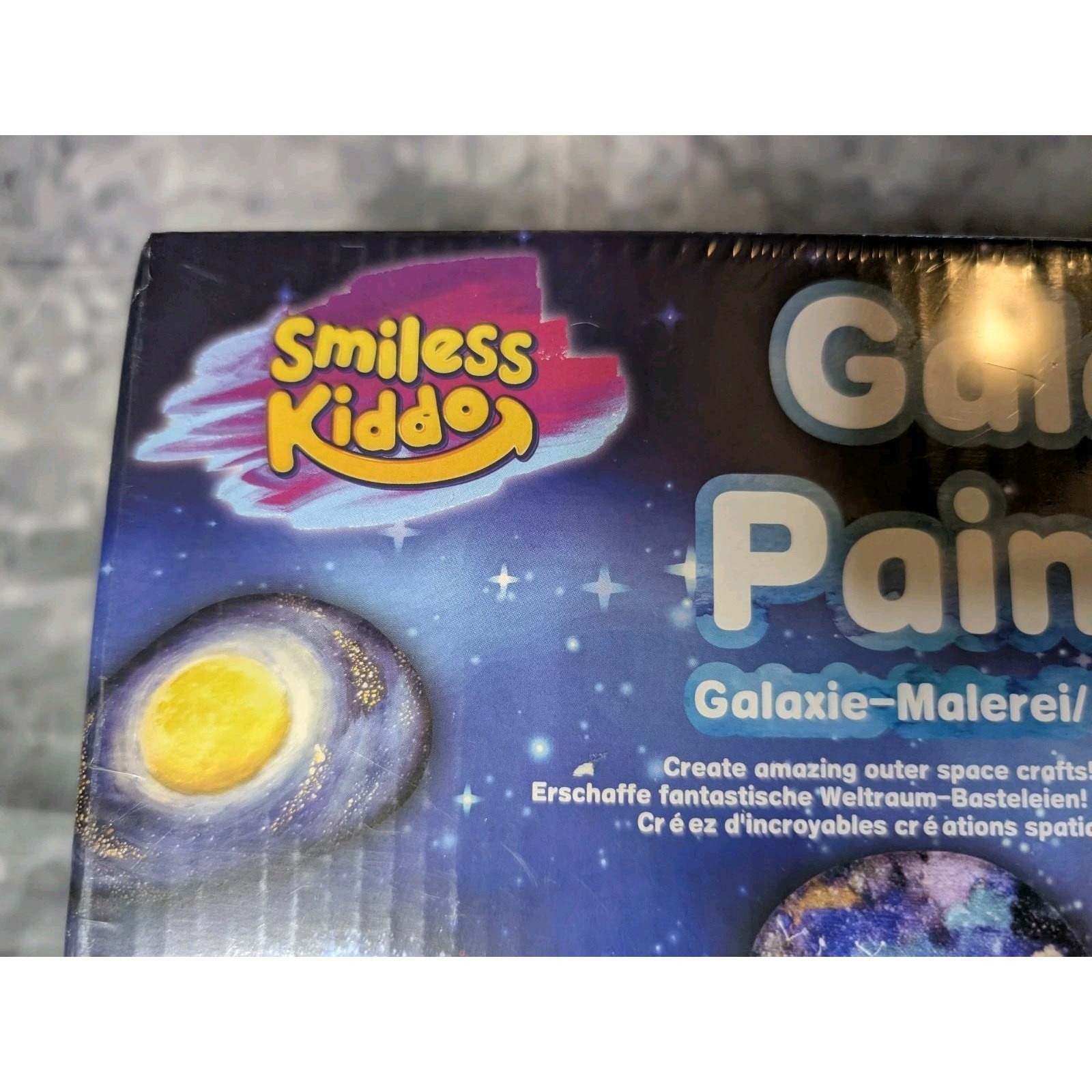 NEW! SMILESSKIDDO Galaxy Rock Painting Science Kit. Kids Experiments Crafts Gift