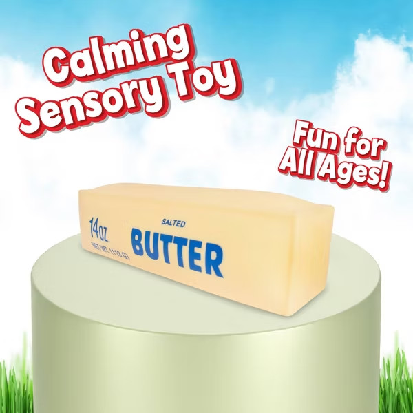 Sunny Days Squeezy Butter – Sensory Stress Relief Squeeze Toy Gift