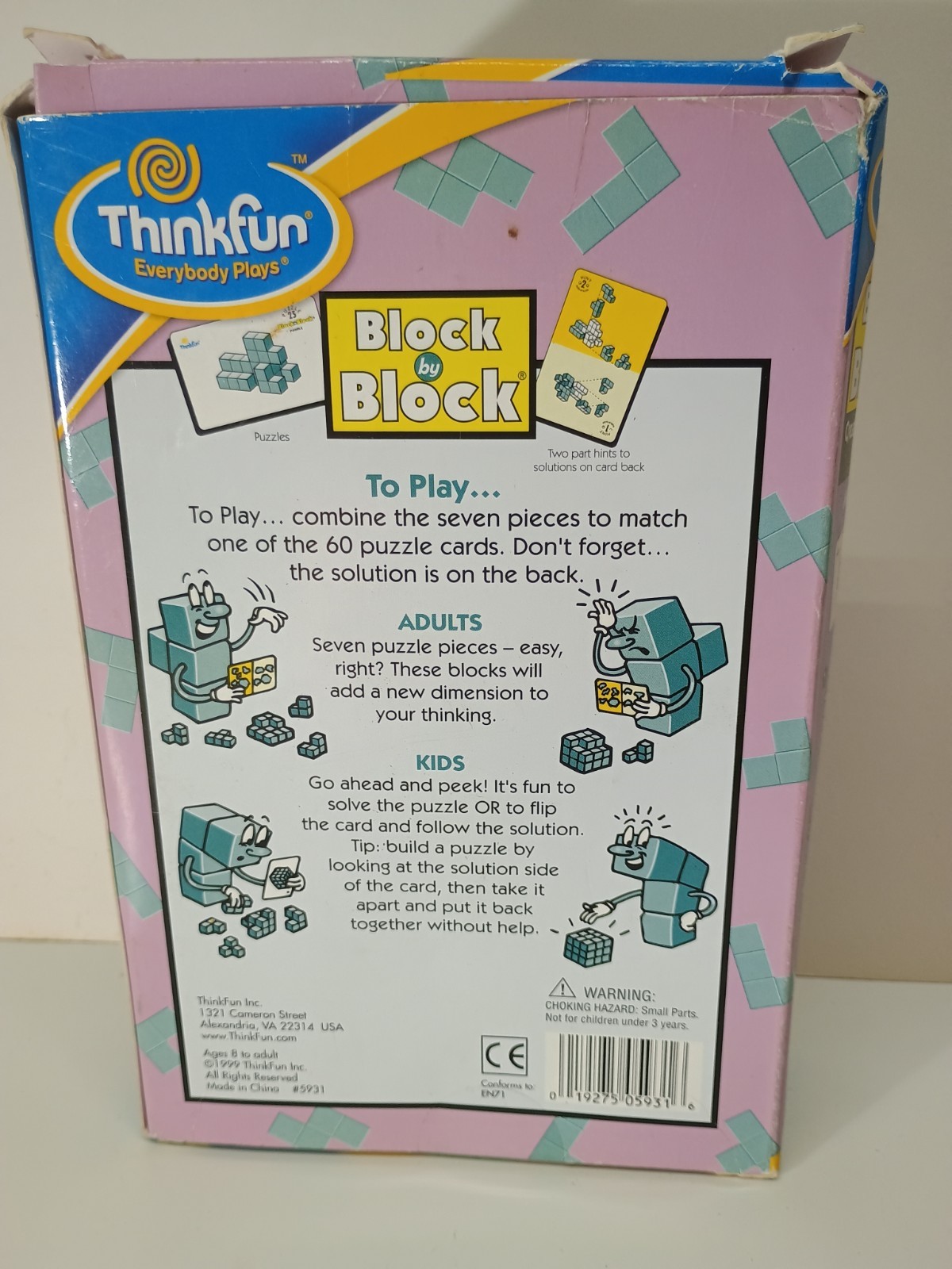 ThinkFun – Block by Block Game