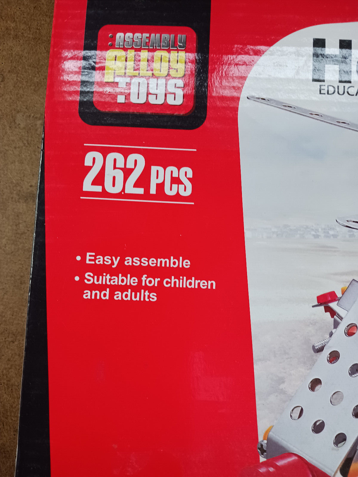 Assembly Alloy Toys Model HELICOPTER Kit 117 Pieces Totally Cool Toys NIB