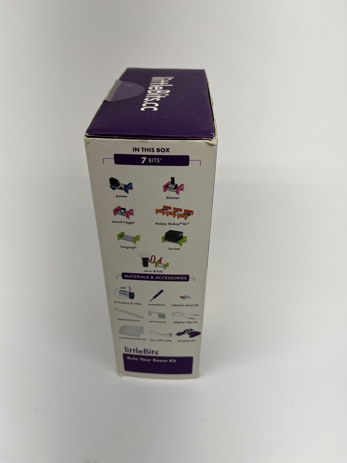 LittleBits Rule Your Room Kit STEM Educational Learning Touch Technology- Opened