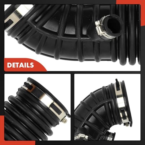 Left Engine Air Clean Intake Tube Hose W/Clamps Compatible with Infiniti QX50