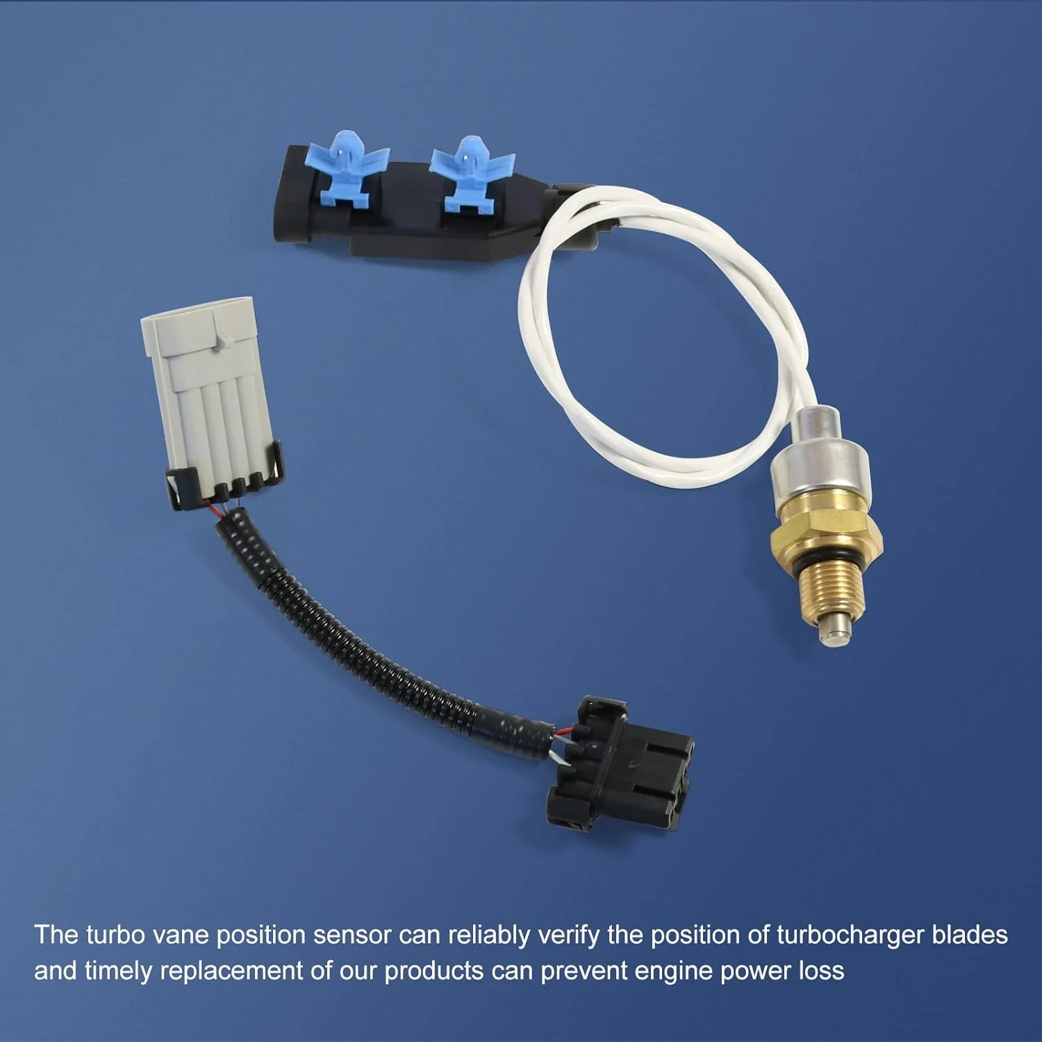 Turbo Charger Vane Position Sensor Kit Compatible with Chevy GMC Silverado Sierr
