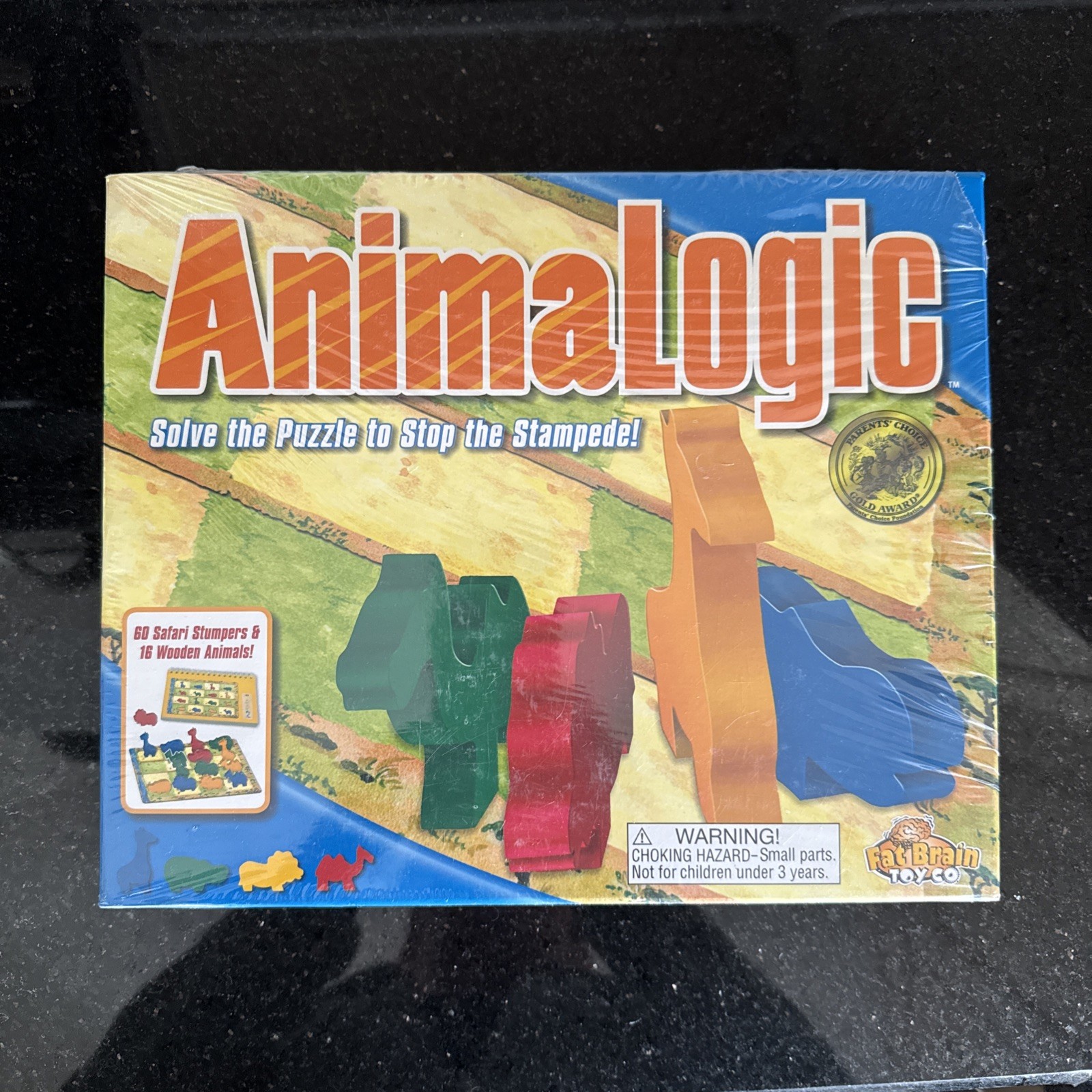 ANIMALOGIC Solve the Puzzle to Stop the Stampede Game