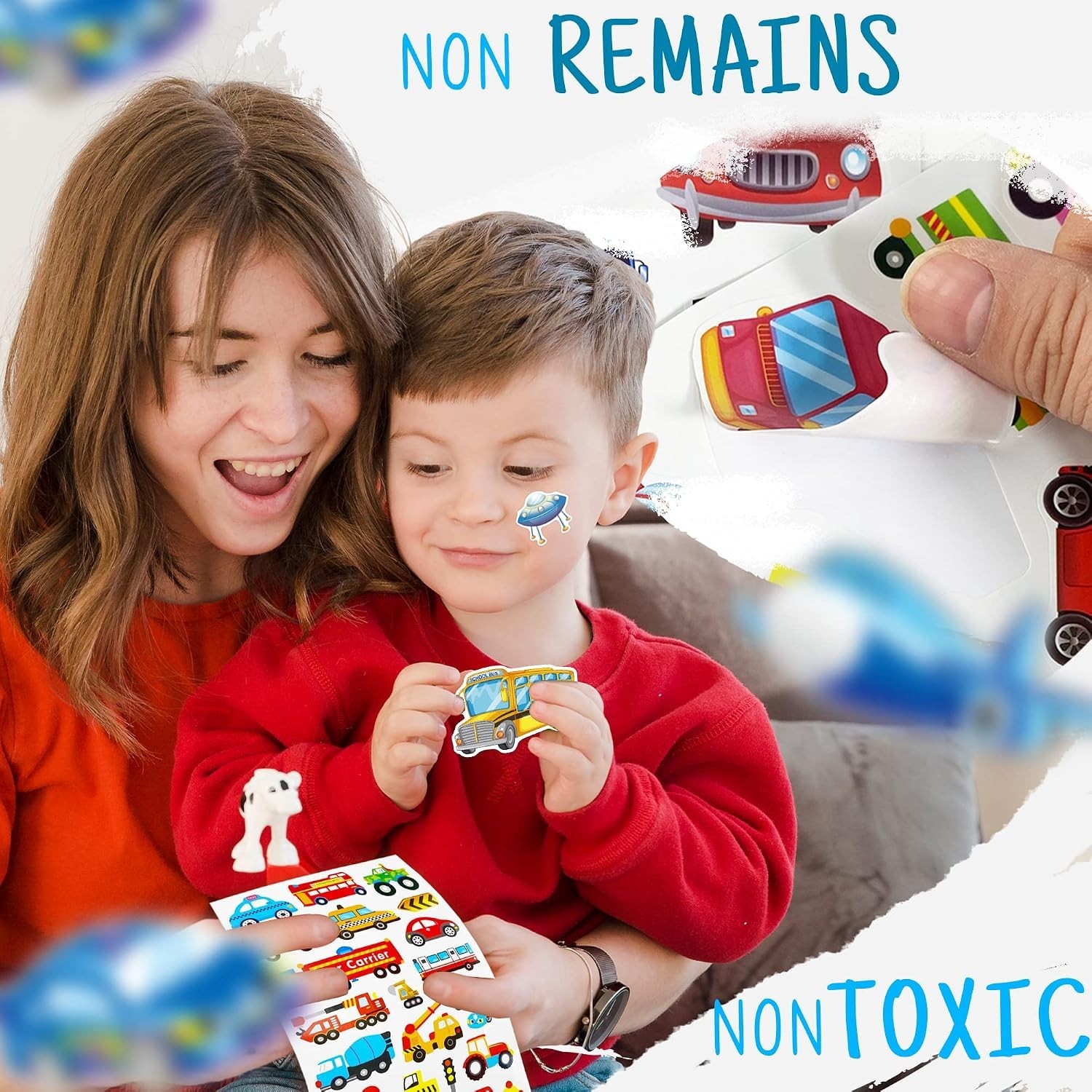 Transportation Stickers for Kids, Teaching Aids for School and Home, Rewards …
