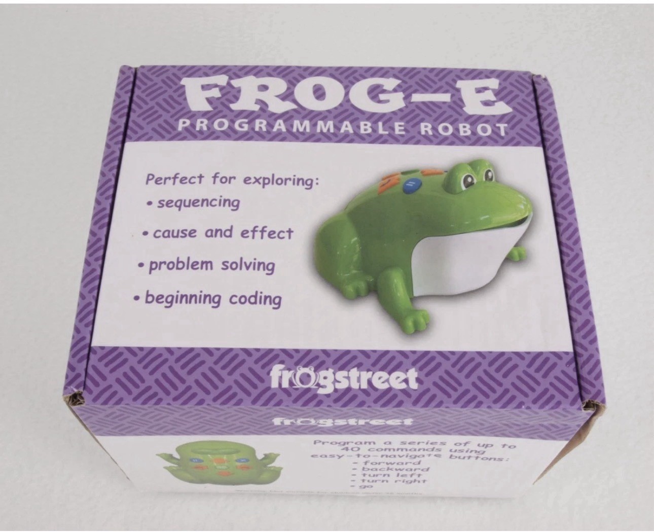 Frog Street Press Robot Frog -E Programmable Coding Toy FS20143