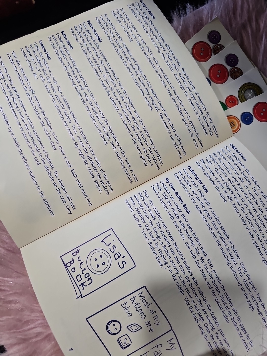 Vintage Lakeshore Learning Quilt Activity Kit And Book Patterning Sorting +Extra