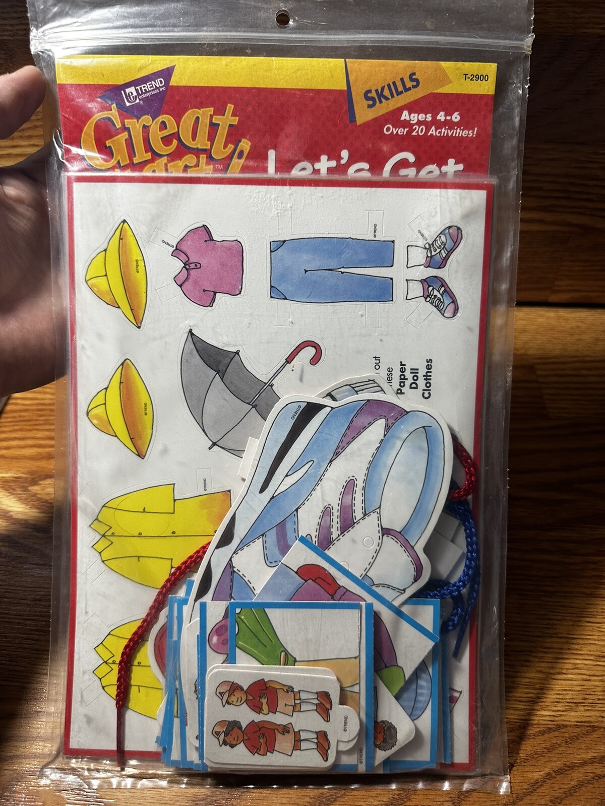 Trend Enterprise Great Start Discovery Kit Skills 4-6 Let’s Get Dressed1995 USA