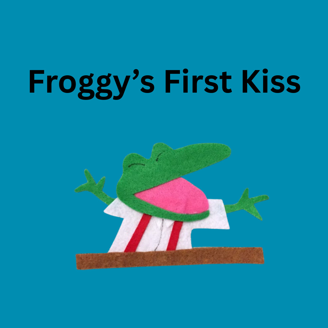 Froggy’s First Kiss Felt Set for Valentine’s Day Storytelling Fun