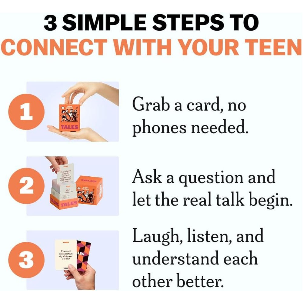 Tales Conversation Starter Cards Card Game For Family/Couples Edition 1~2pcs US