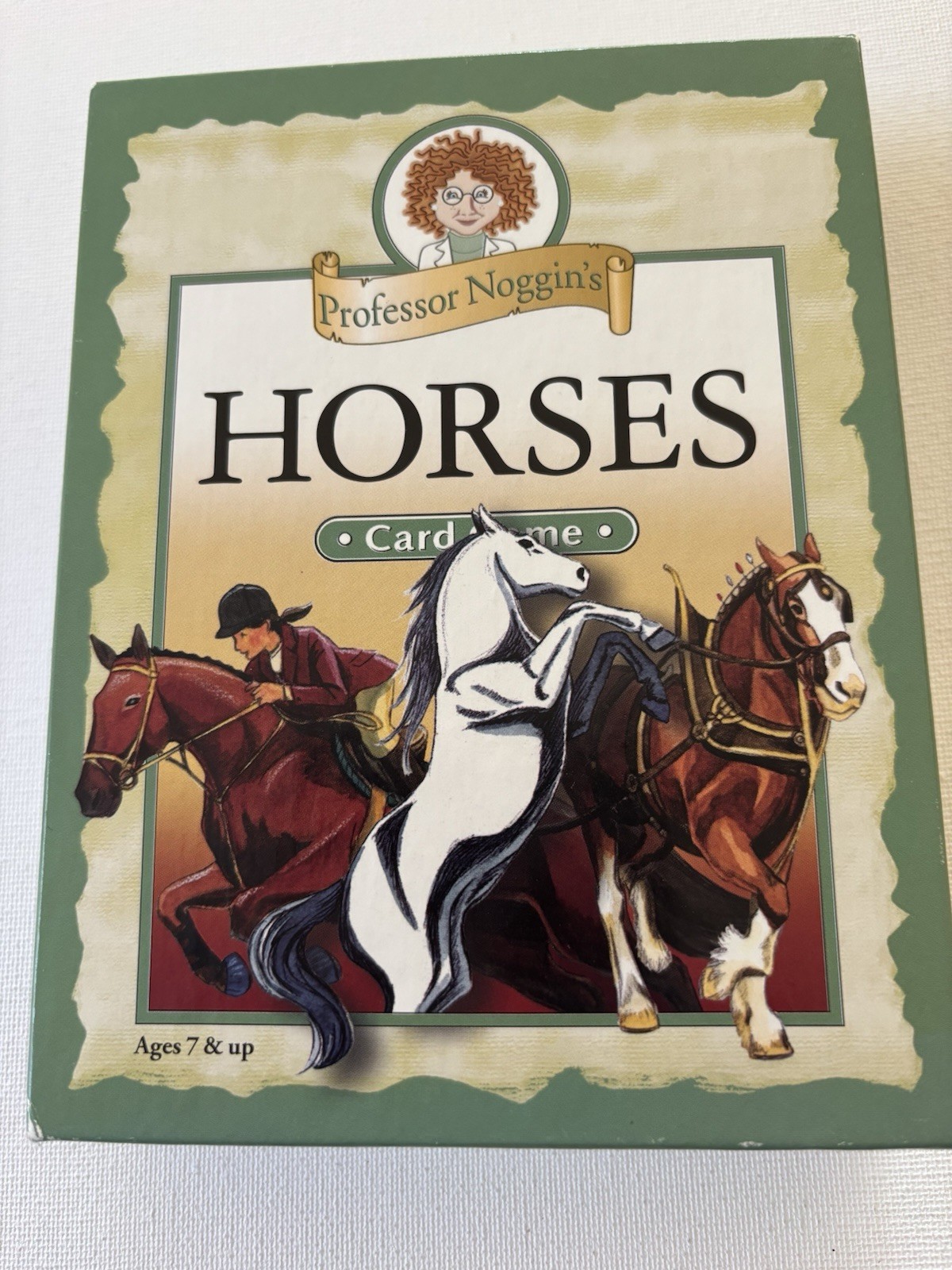 Professor Noggin’s Horses Kids Educational Card Game Ages 7+ Outset Games