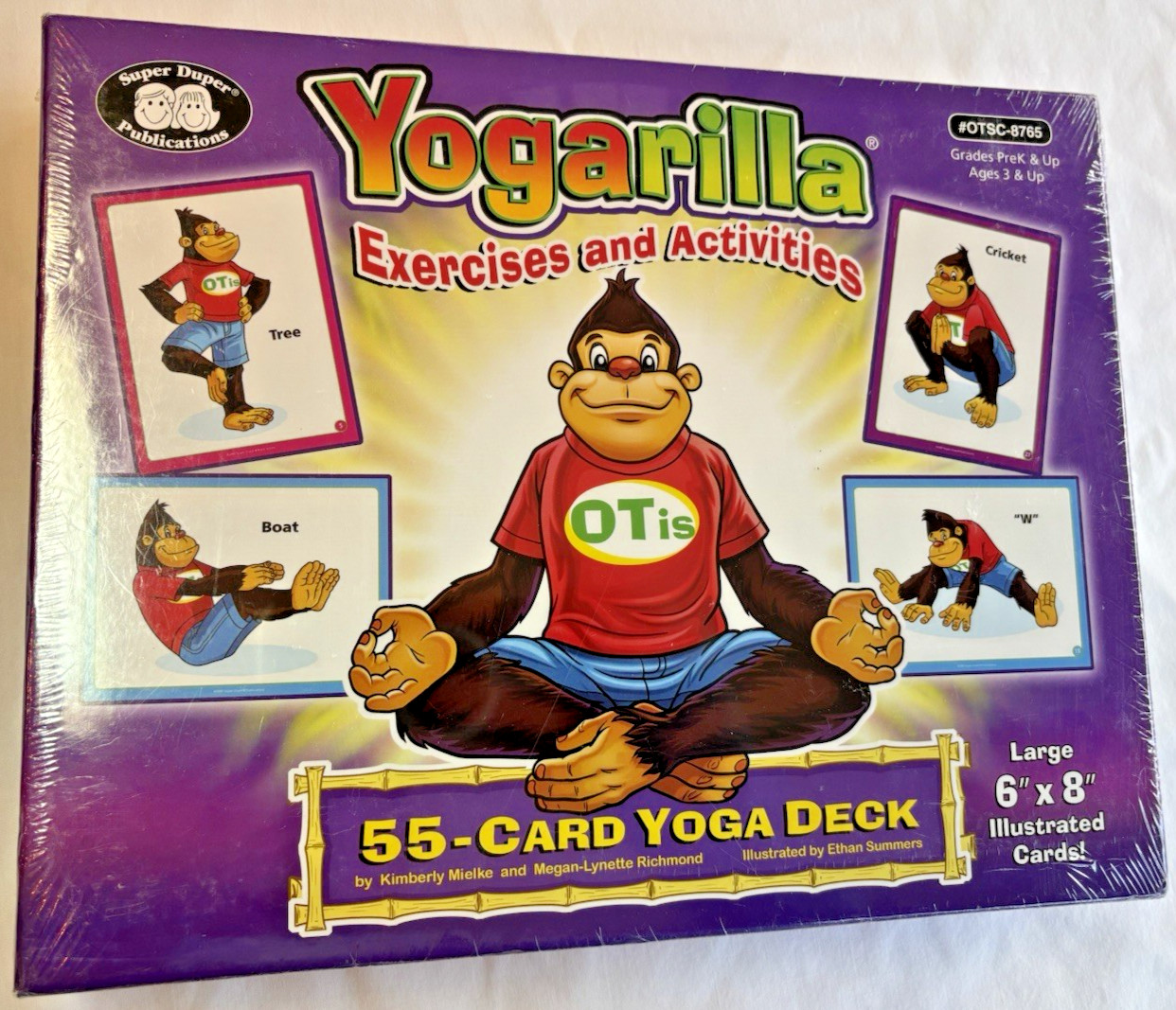 Yogarilla Exercises and Activities Yoga Fun Deck Occupational Therapy new sealed