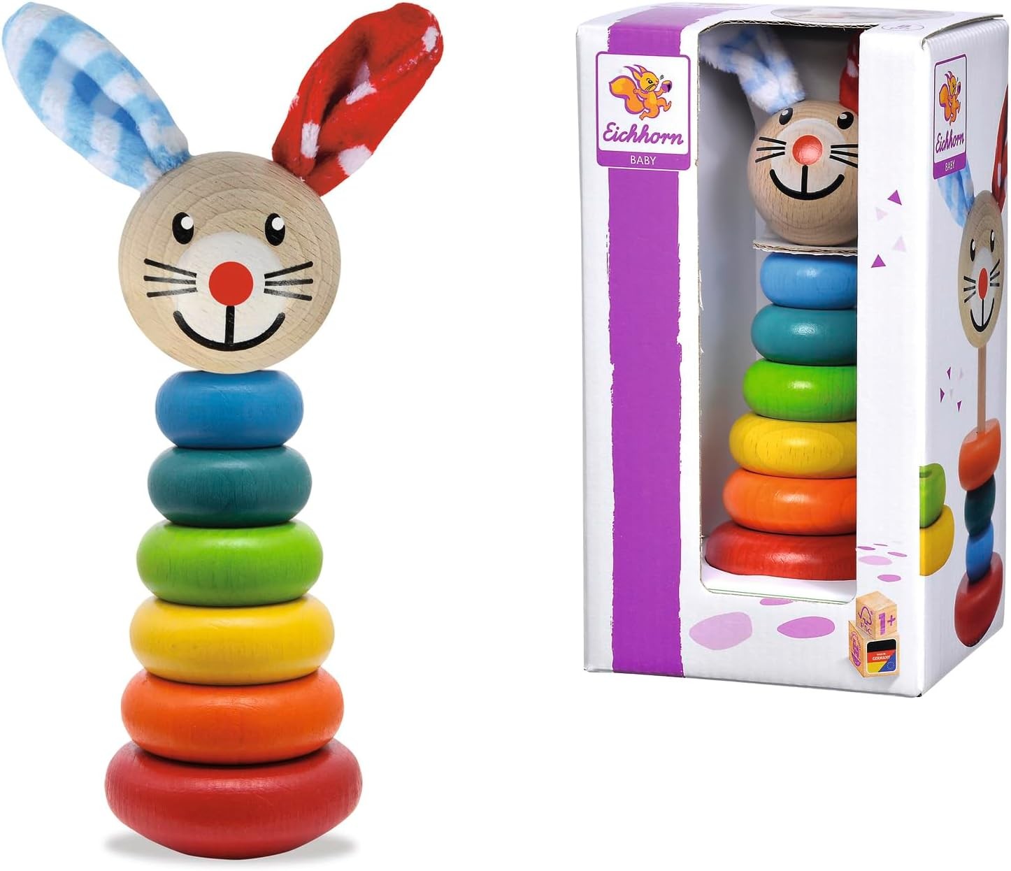 Heros 100017019 “Bunny Stacking Toy