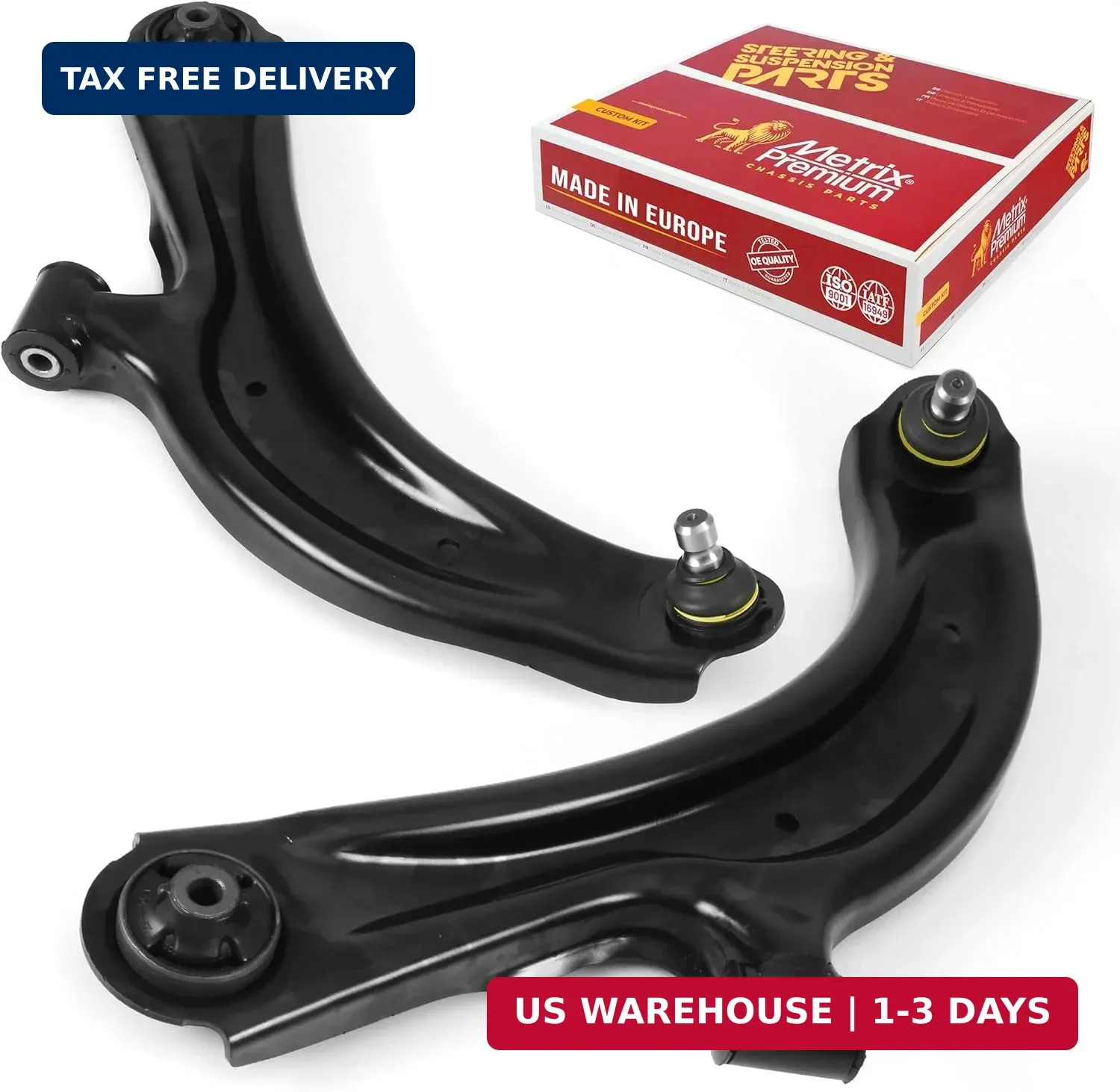 Metrix Premium Chassis Parts – Front Left & Right Lower Control Arm w Ball Joint