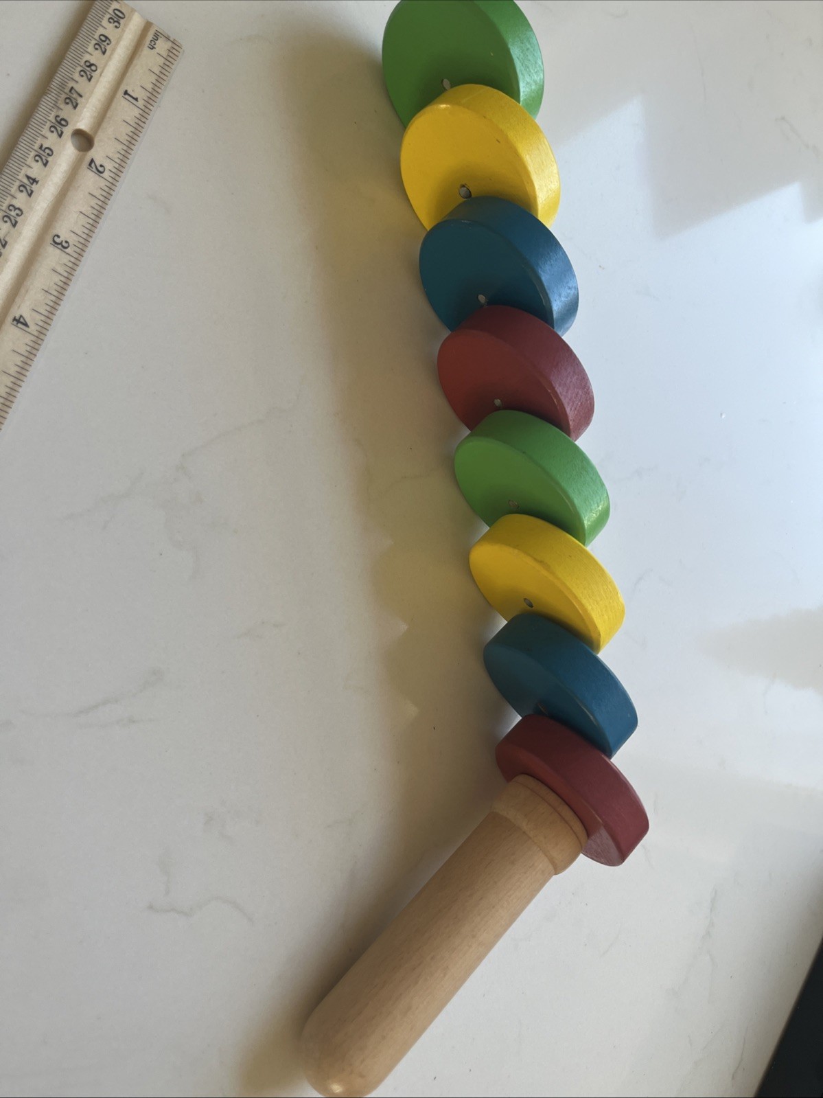 True Balance Handheld STEM Game Wooden Toy by Excite for Coordination Balance