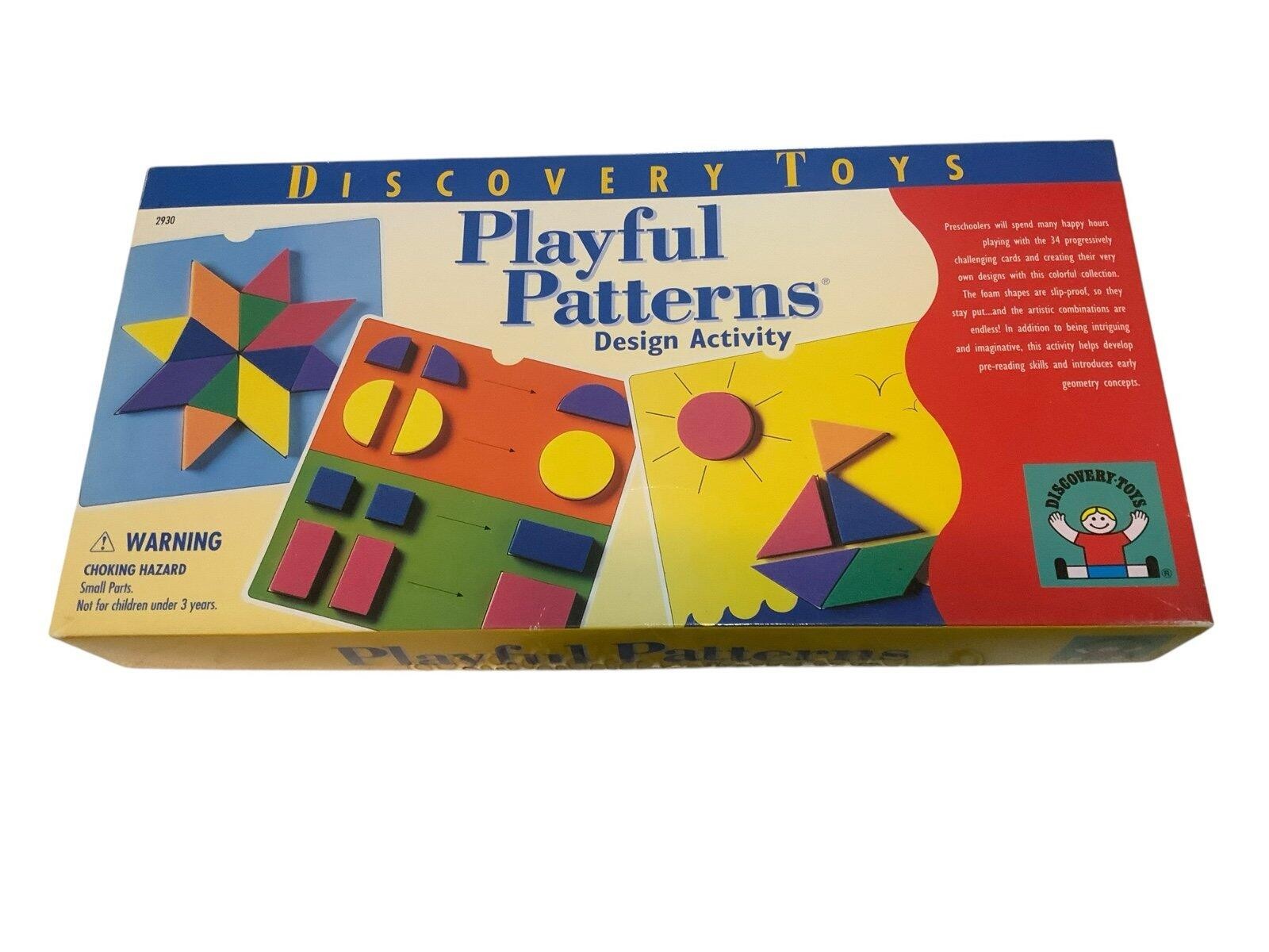 Discovery Toys Playful Patterns Design Activity,
