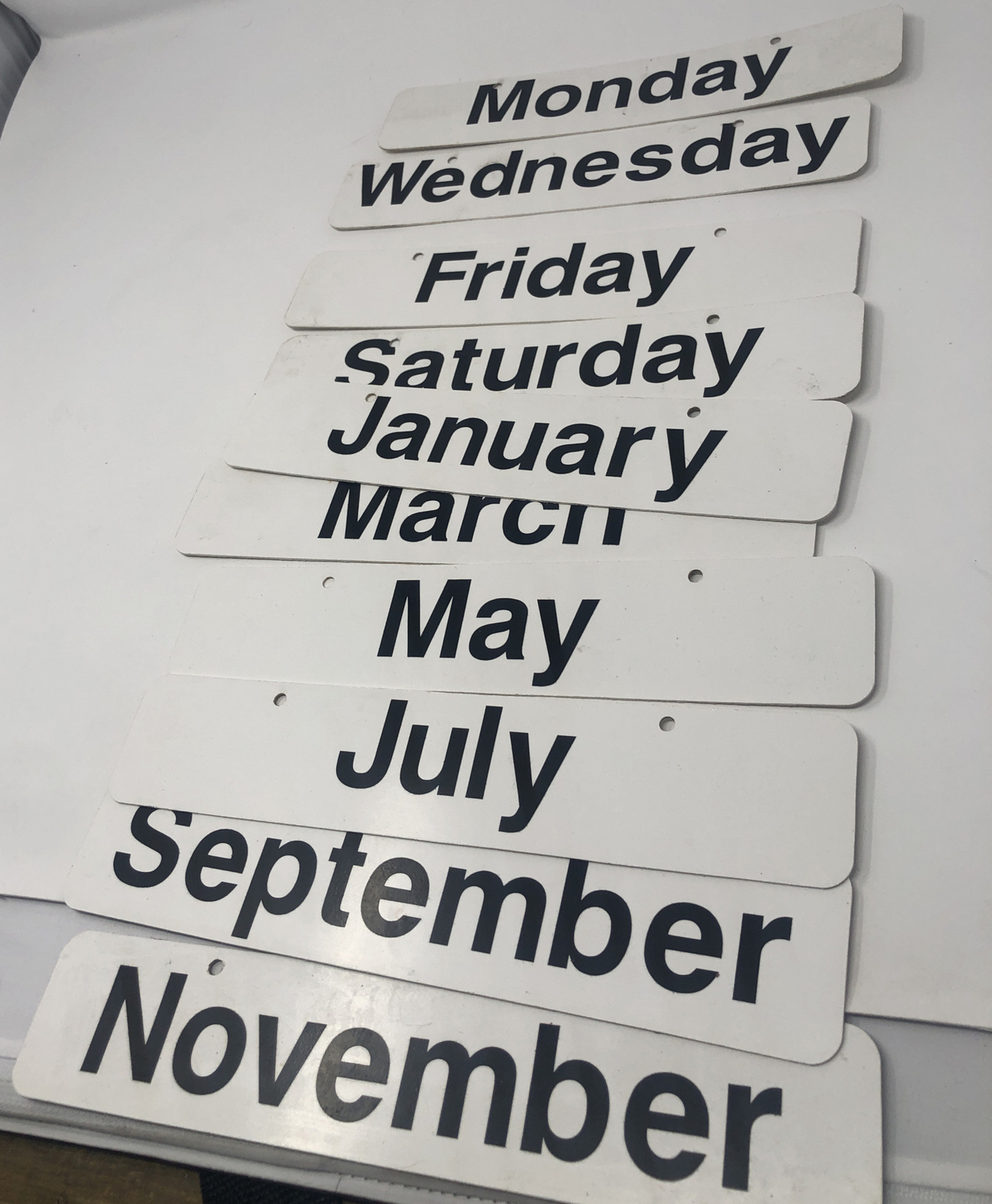 Creative Teaching Decor Months of the Year And Days