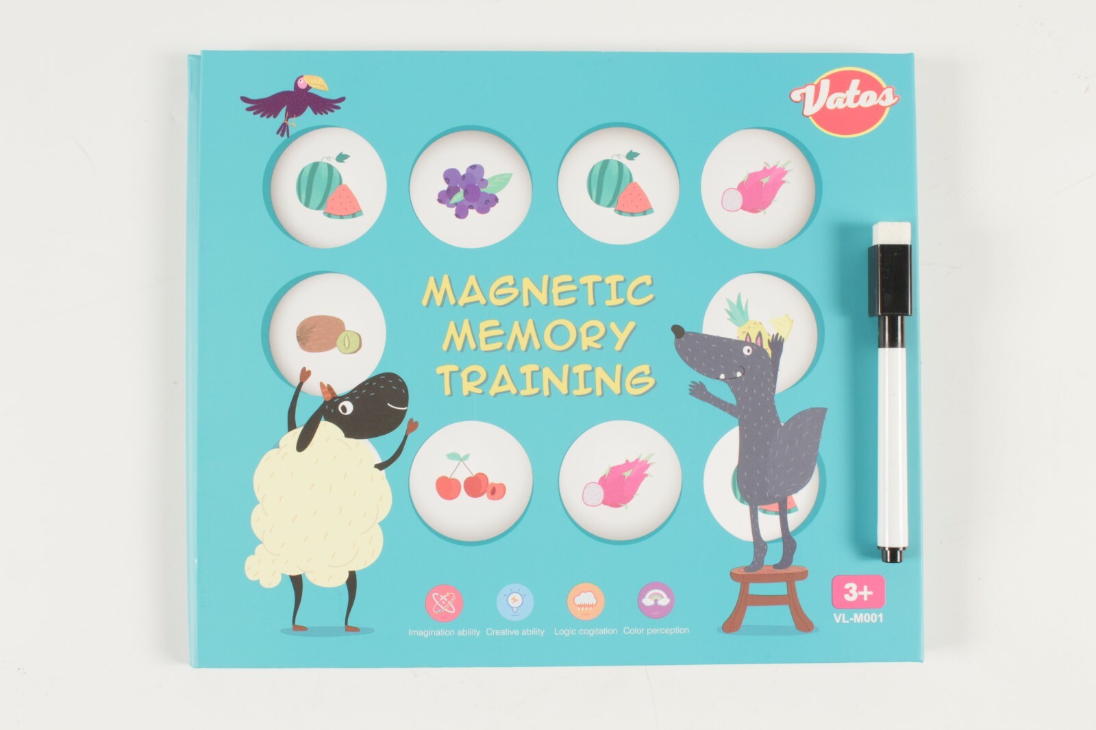 Magnetic Memory Training Educational Game New Ages 3+ Great for Therapy Too