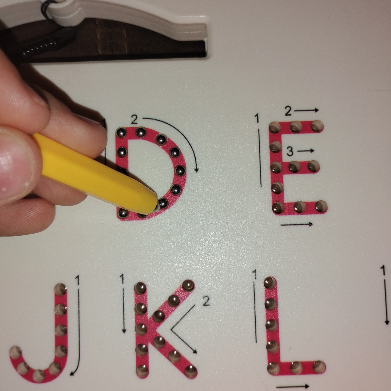 Magnetic Alphabet Tracing Board Upper And Lower Case