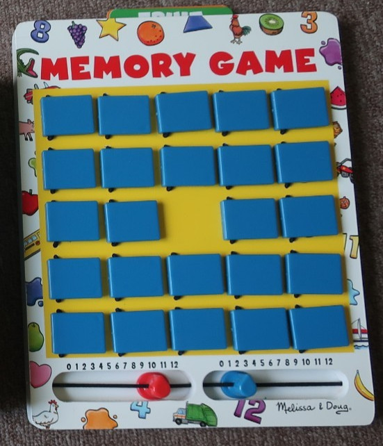 3 Pre-School Games; Things in My House, Lotto, Memory–All Complete