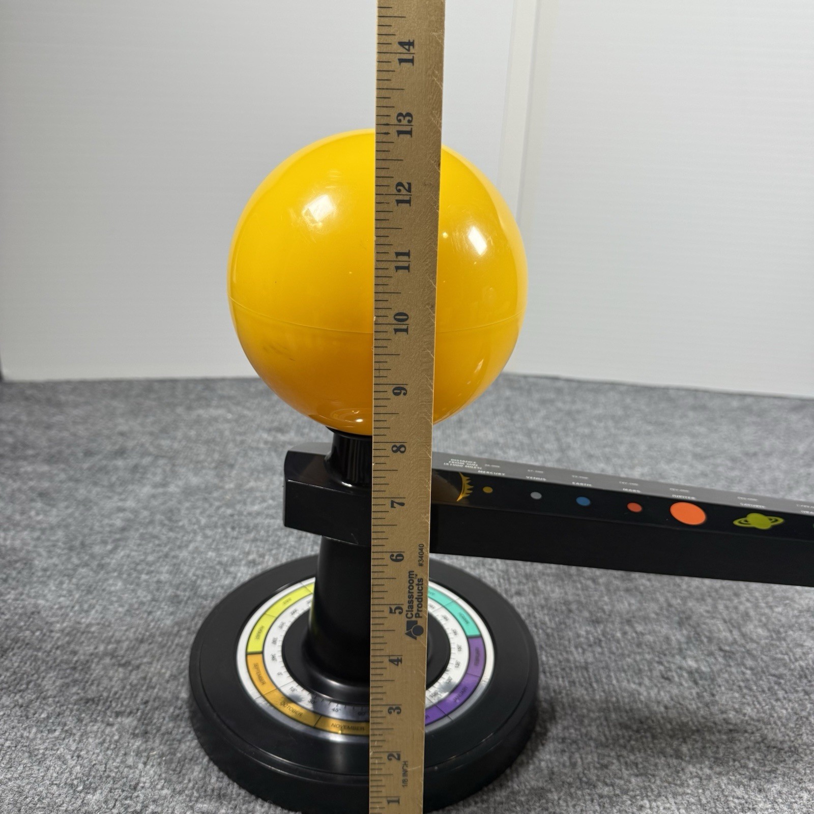Vintage Hubbard Scientific Co Solar System Educational Model PARTS