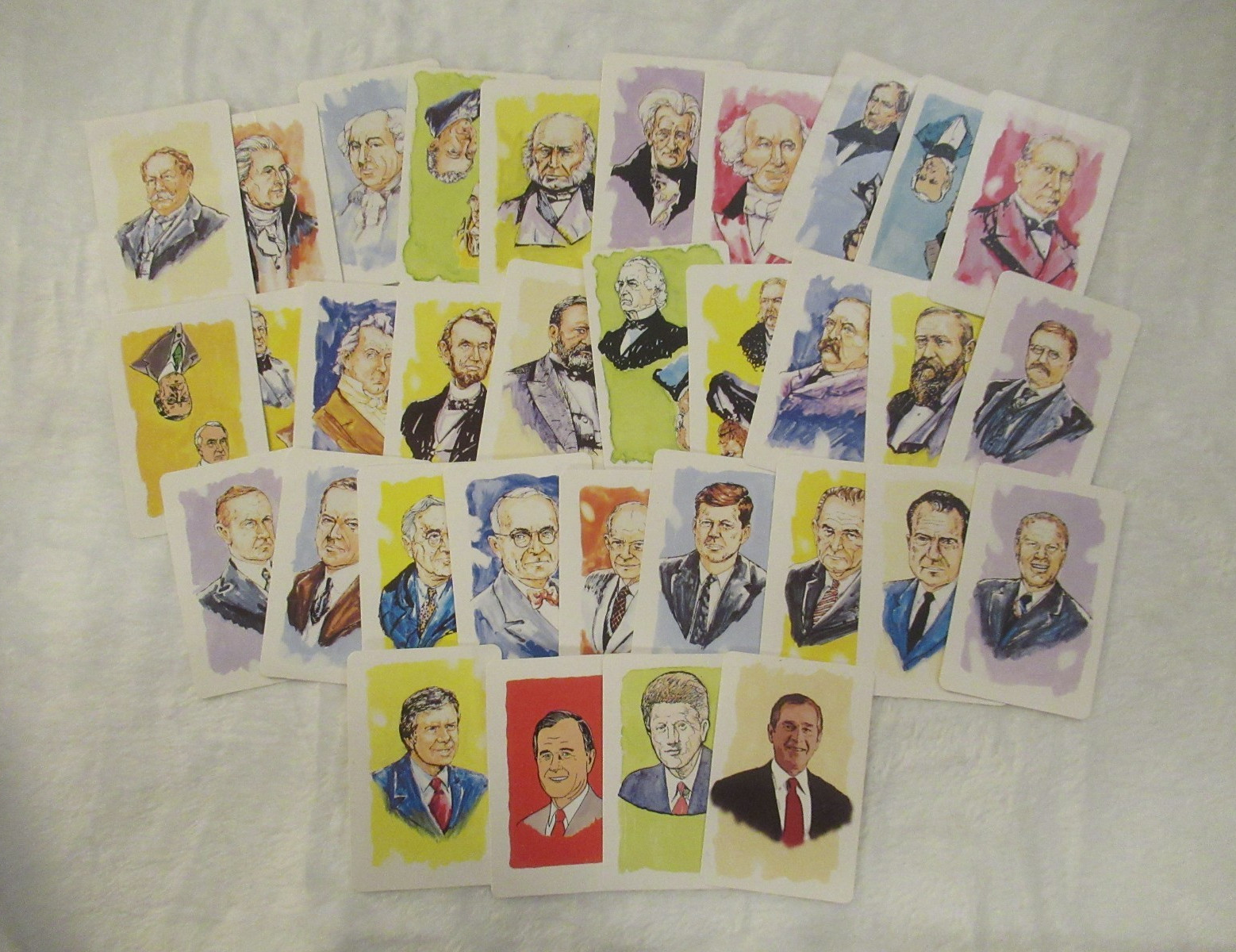 United States Presidents Flash Cards