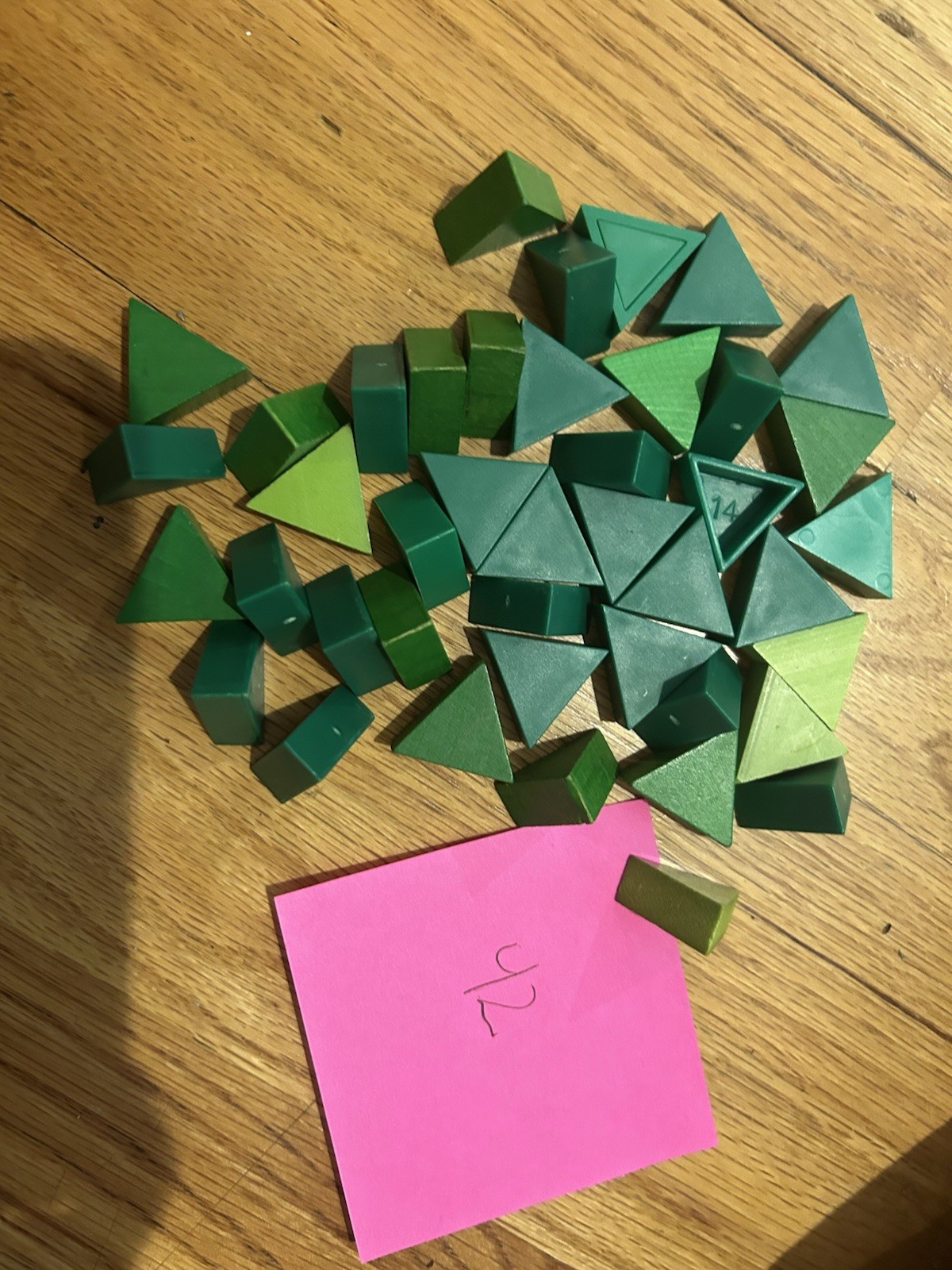 Geometric Block Tile Manipultive