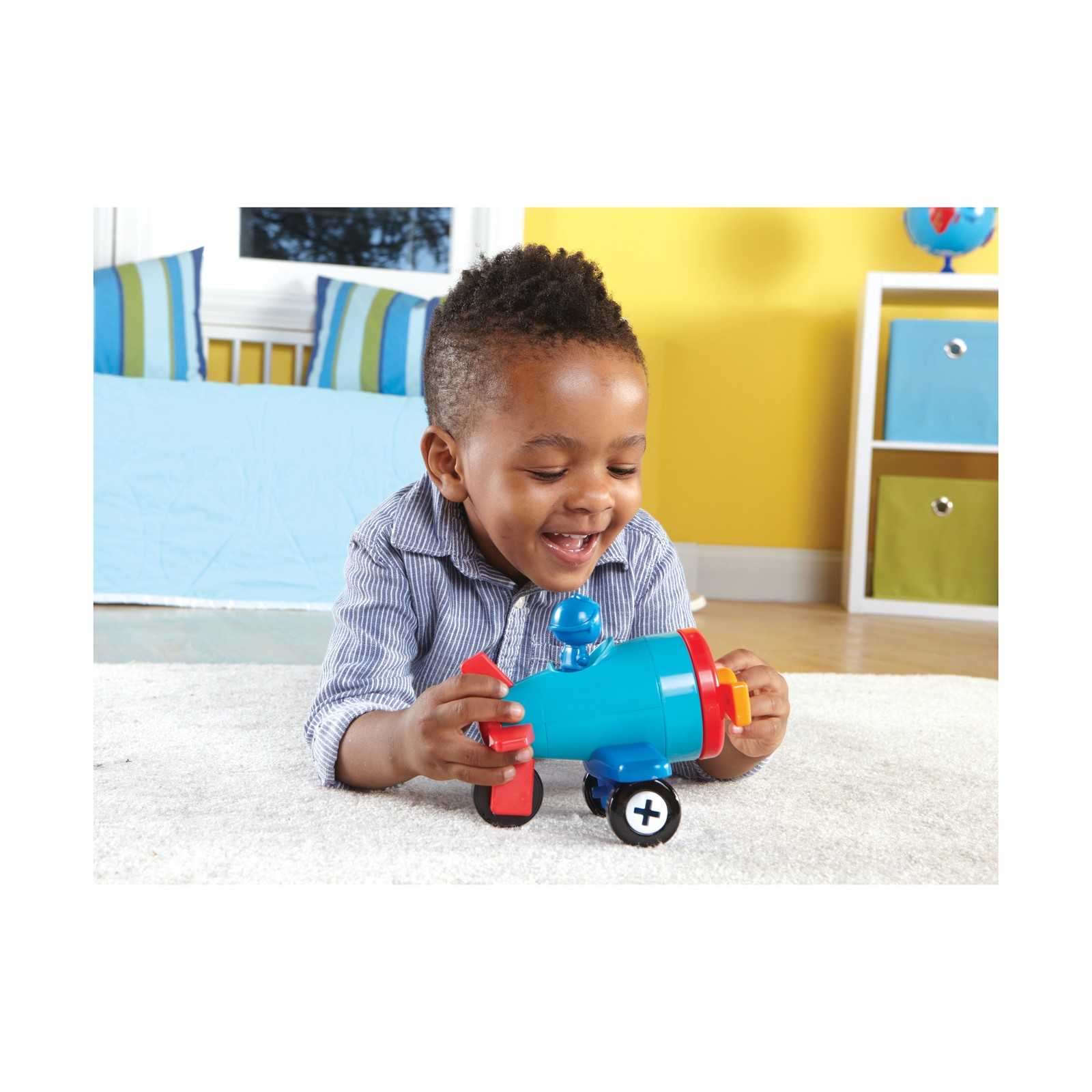 New – Learning Resources Learning Essentials – 1-2-3 Build It! Car-Plane-Boat