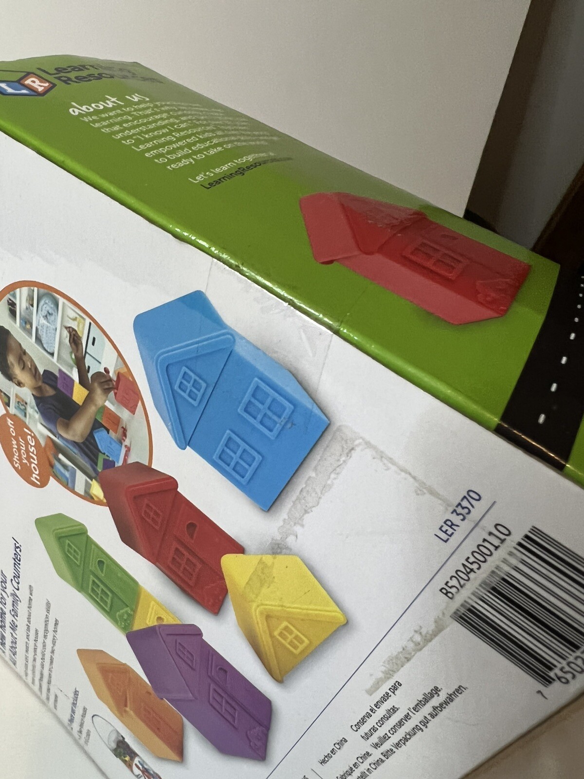 Learning Resources All About Me Sort & Match Houses, Set of 6 NEW