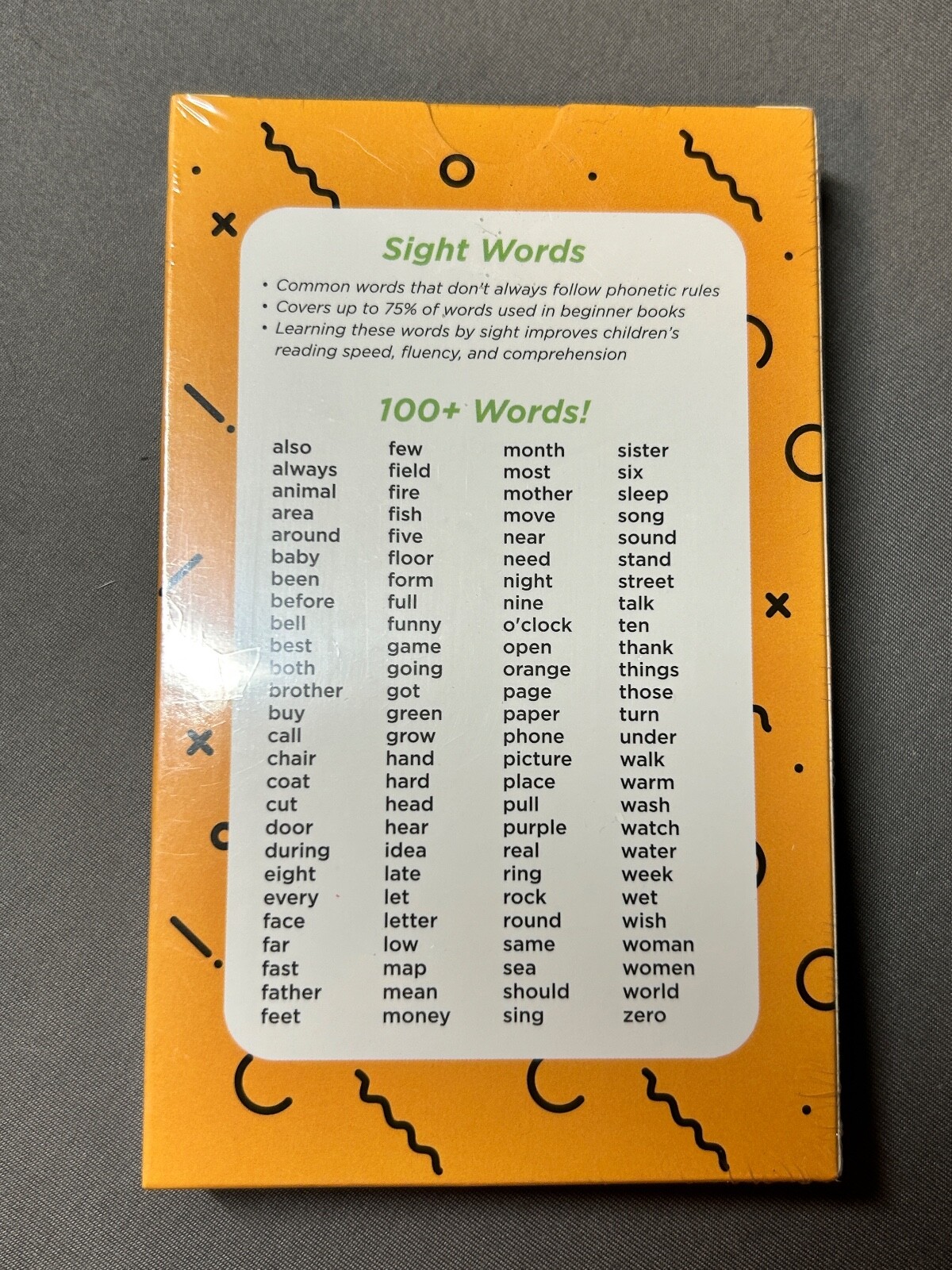 Think Tank Scholar 1st Grade Sight Words Flash Cards 100+ Words New