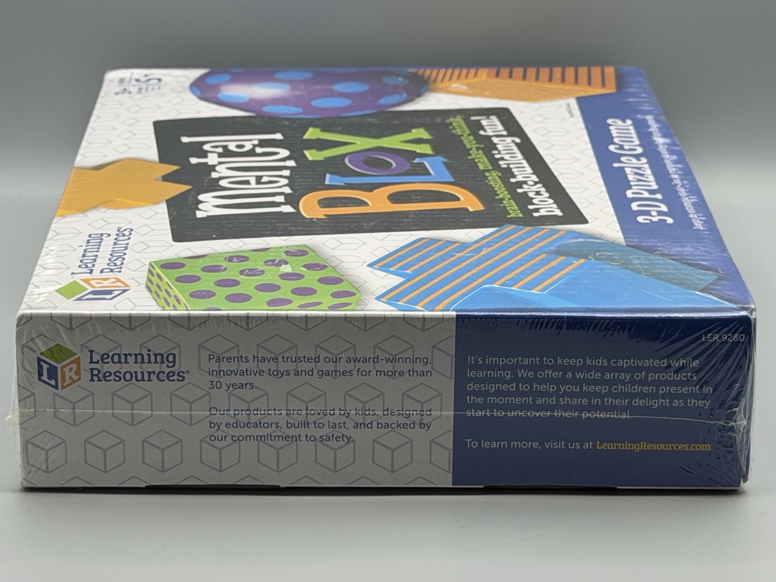 Learning Resources Mental Blox 3-D Puzzle Game Age 5+ Building Blocks